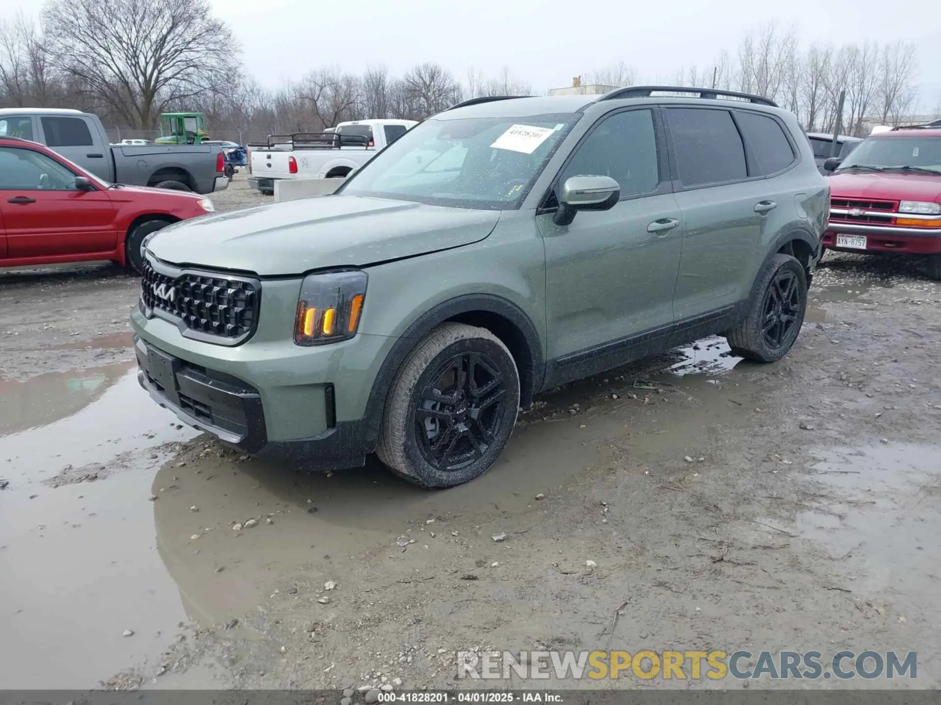 2 fotografías del automóvil dañado 5XYP3DGC5RG559709 KIA TELLURIDE 2024