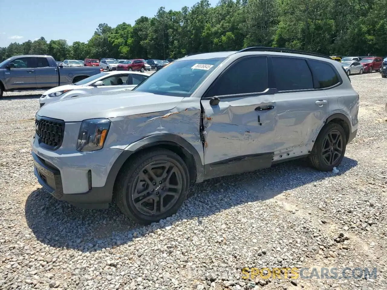 1 fotografías del automóvil dañado 5XYP3DGC6RG476371 KIA TELLURIDE 2024