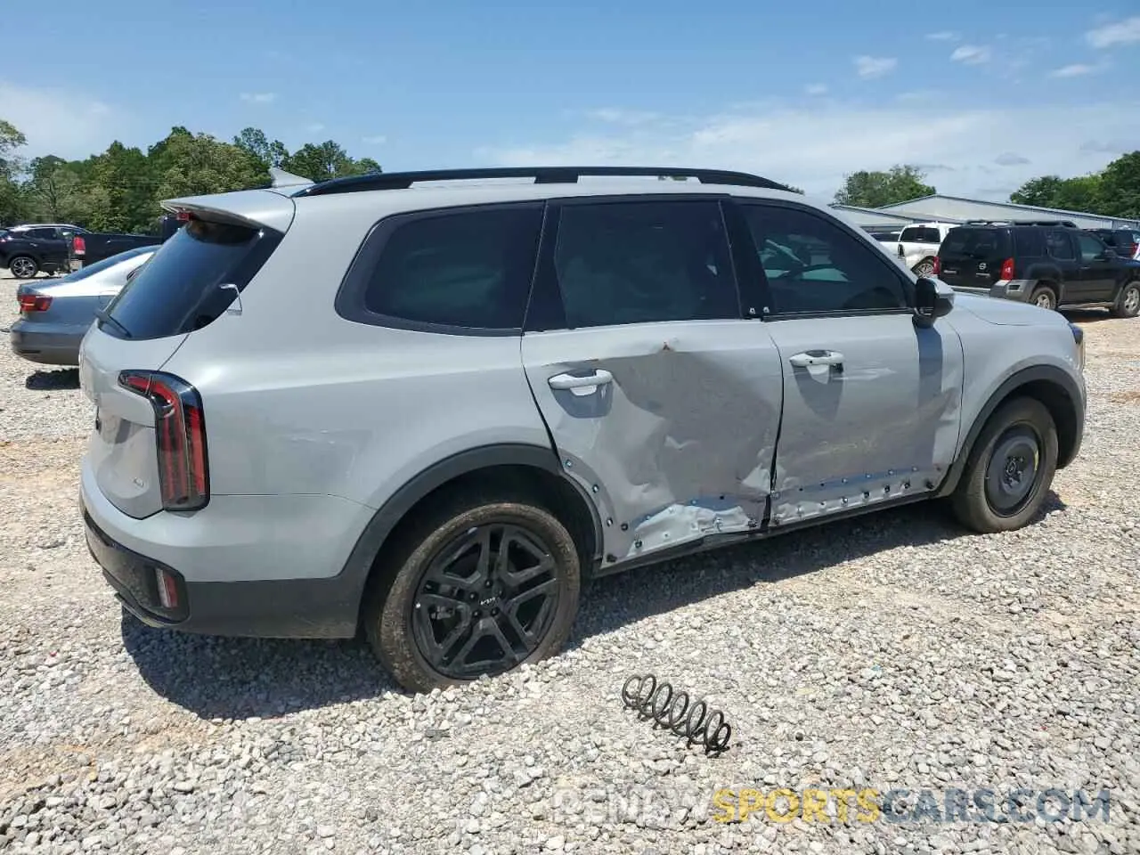 3 fotografías del automóvil dañado 5XYP3DGC6RG476371 KIA TELLURIDE 2024
