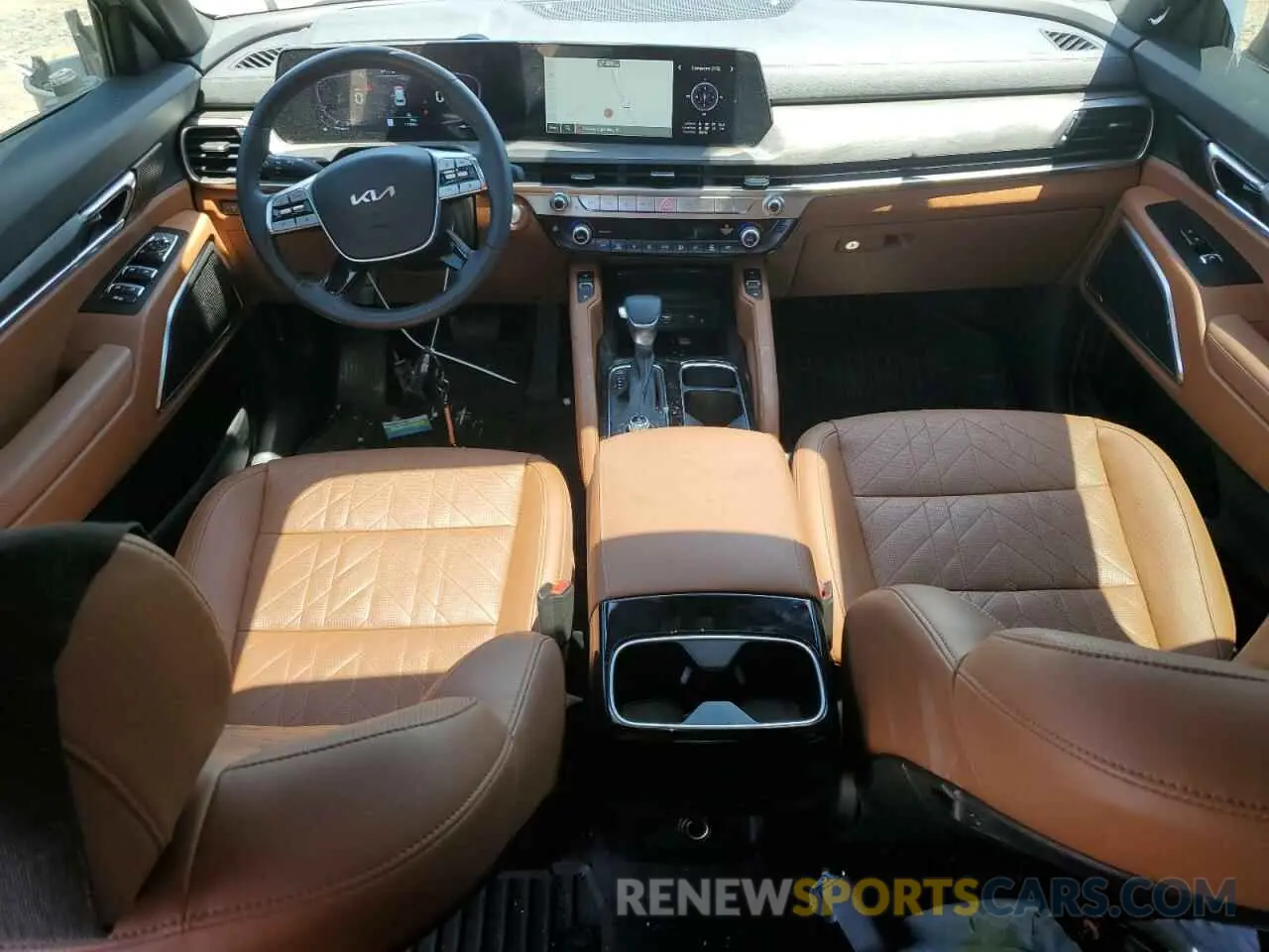 8 fotografías del automóvil dañado 5XYP3DGC6RG476371 KIA TELLURIDE 2024