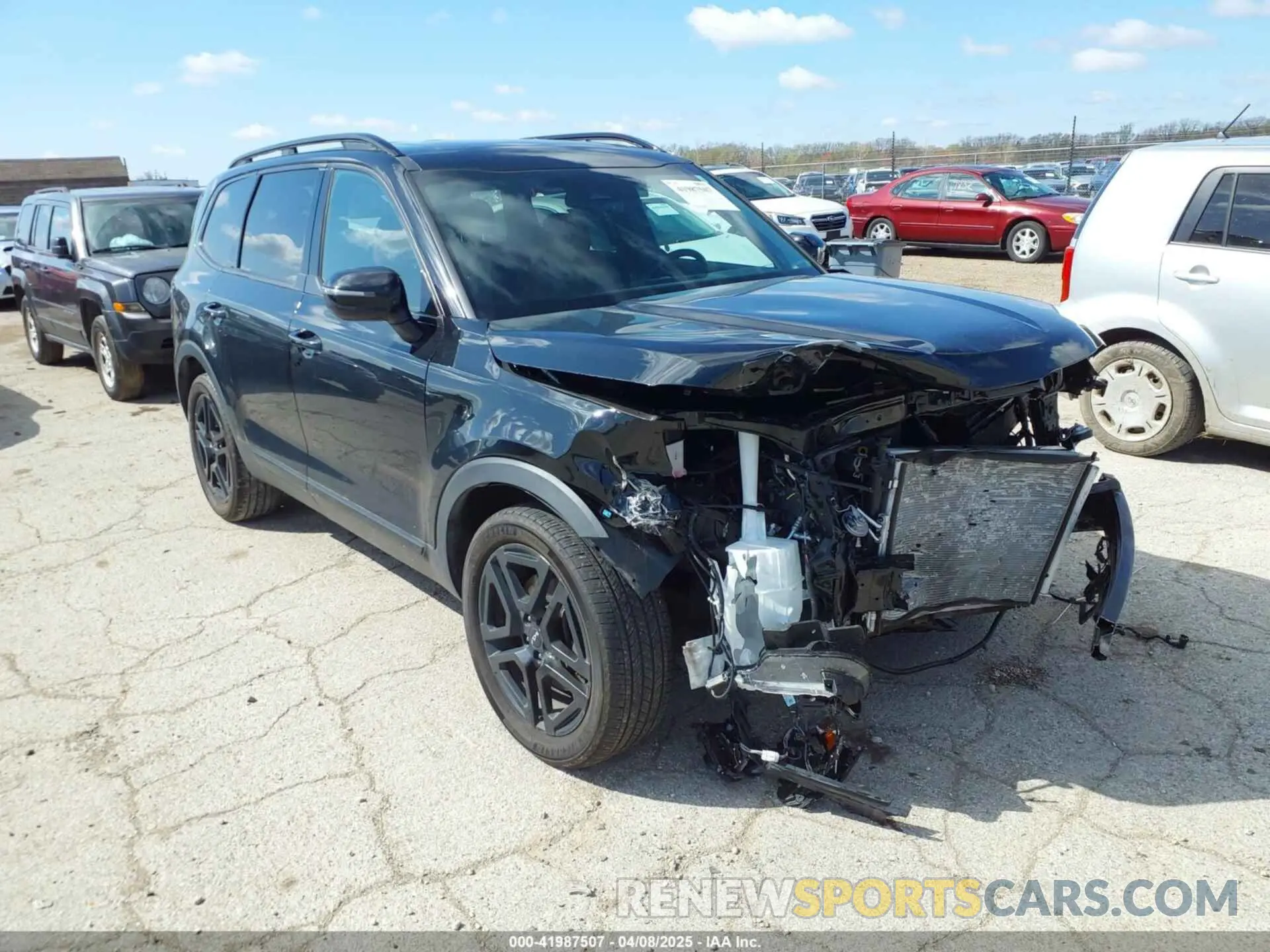 1 fotografías del automóvil dañado 5XYP3DGC7RG413778 KIA TELLURIDE 2024
