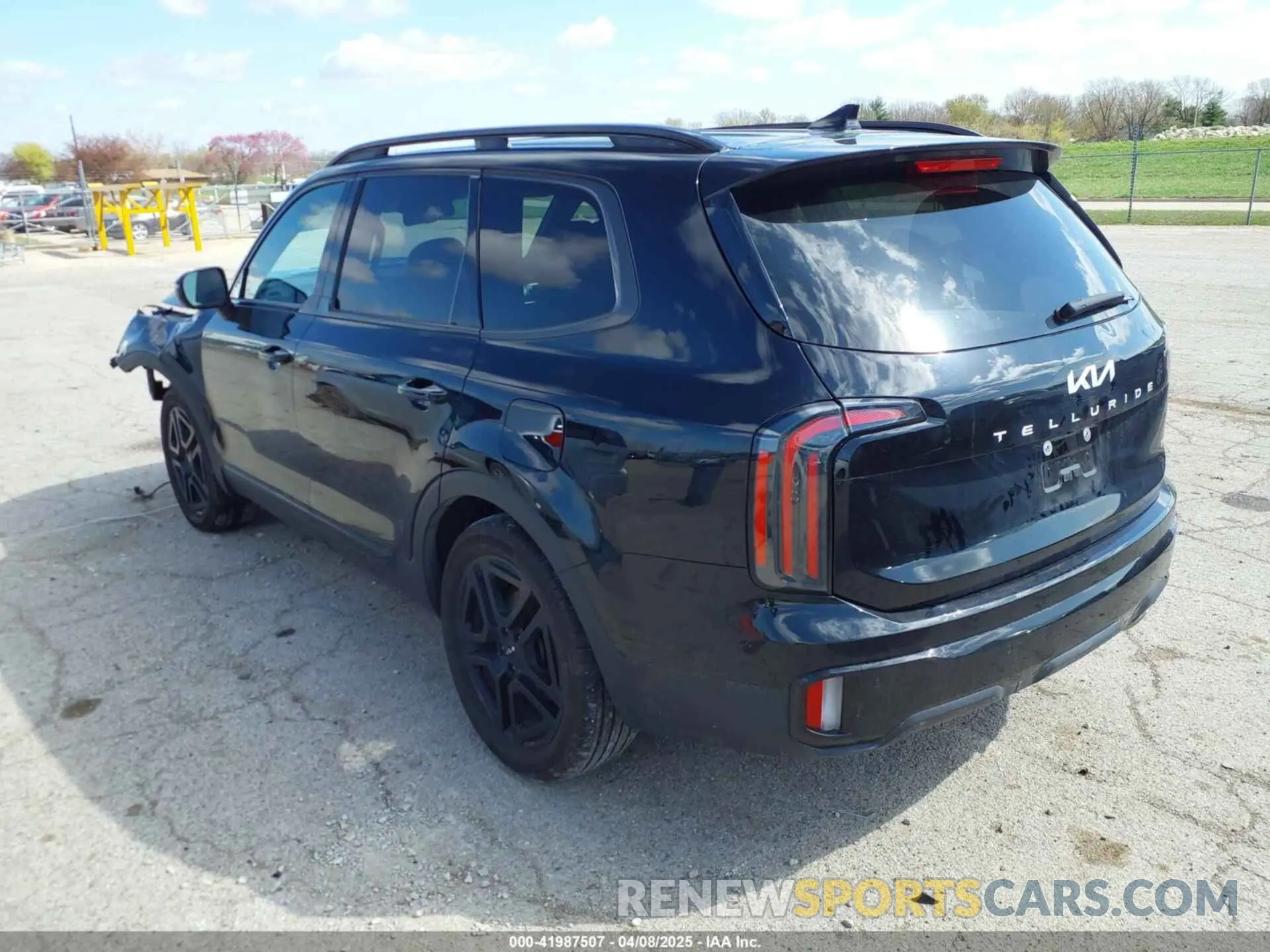 3 fotografías del automóvil dañado 5XYP3DGC7RG413778 KIA TELLURIDE 2024