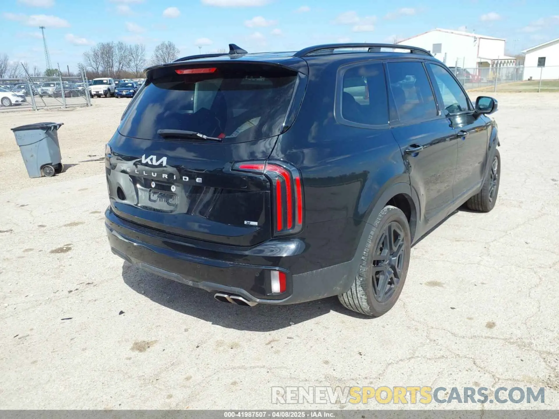 4 fotografías del automóvil dañado 5XYP3DGC7RG413778 KIA TELLURIDE 2024