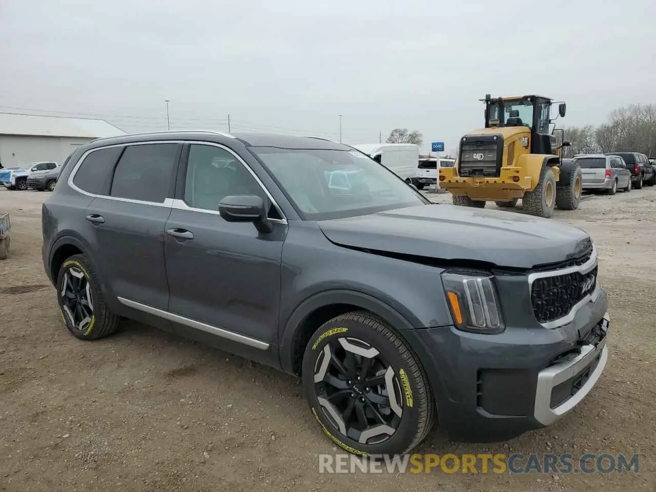 4 fotografías del automóvil dañado 5XYP3DGC7RG481336 KIA TELLURIDE 2024