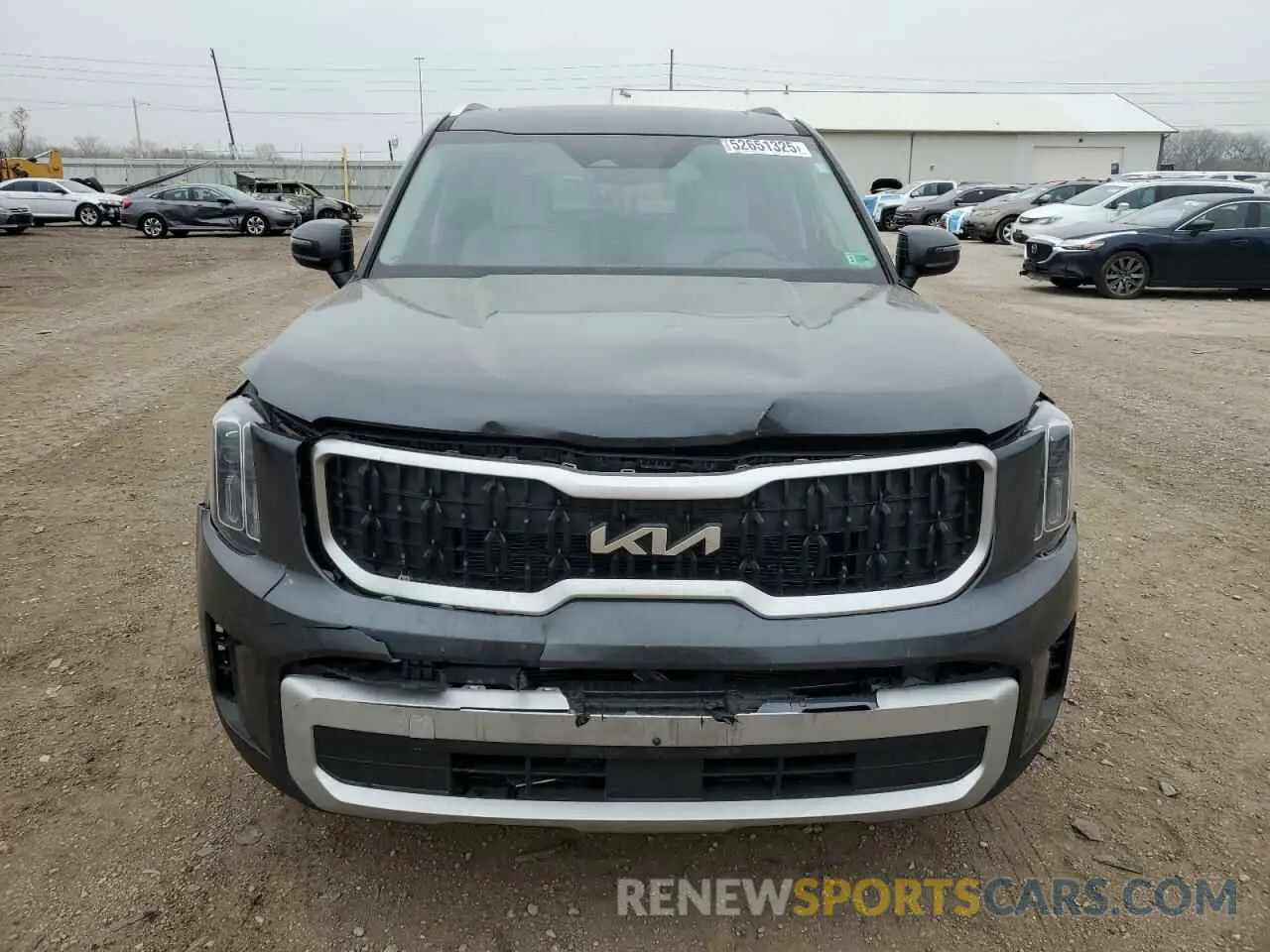 5 fotografías del automóvil dañado 5XYP3DGC7RG481336 KIA TELLURIDE 2024