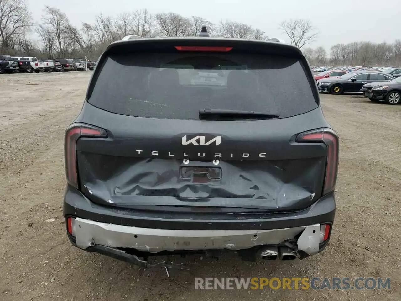 6 fotografías del automóvil dañado 5XYP3DGC7RG481336 KIA TELLURIDE 2024