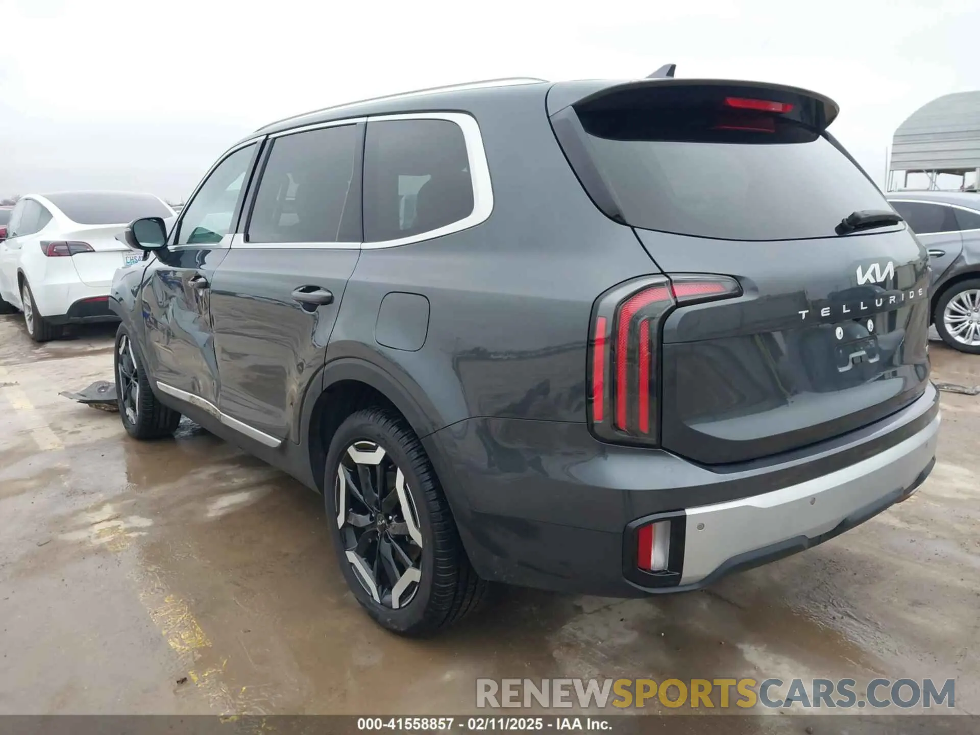 3 fotografías del automóvil dañado 5XYP3DGC7RG511872 KIA TELLURIDE 2024