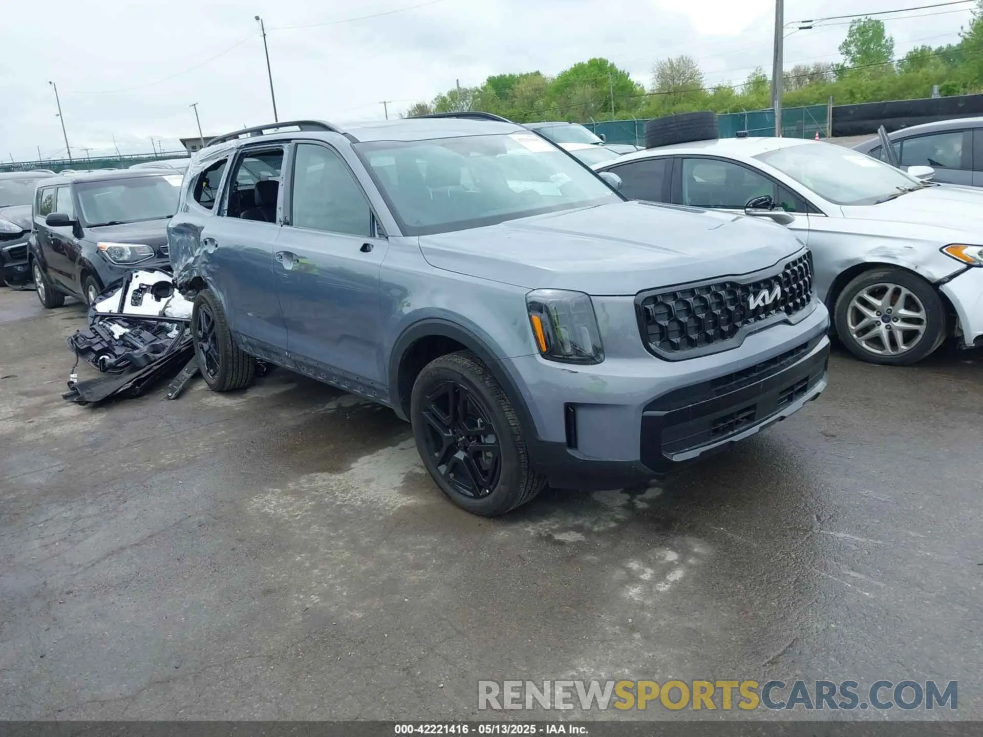 1 fotografías del automóvil dañado 5XYP3DGC7RG542510 KIA TELLURIDE 2024