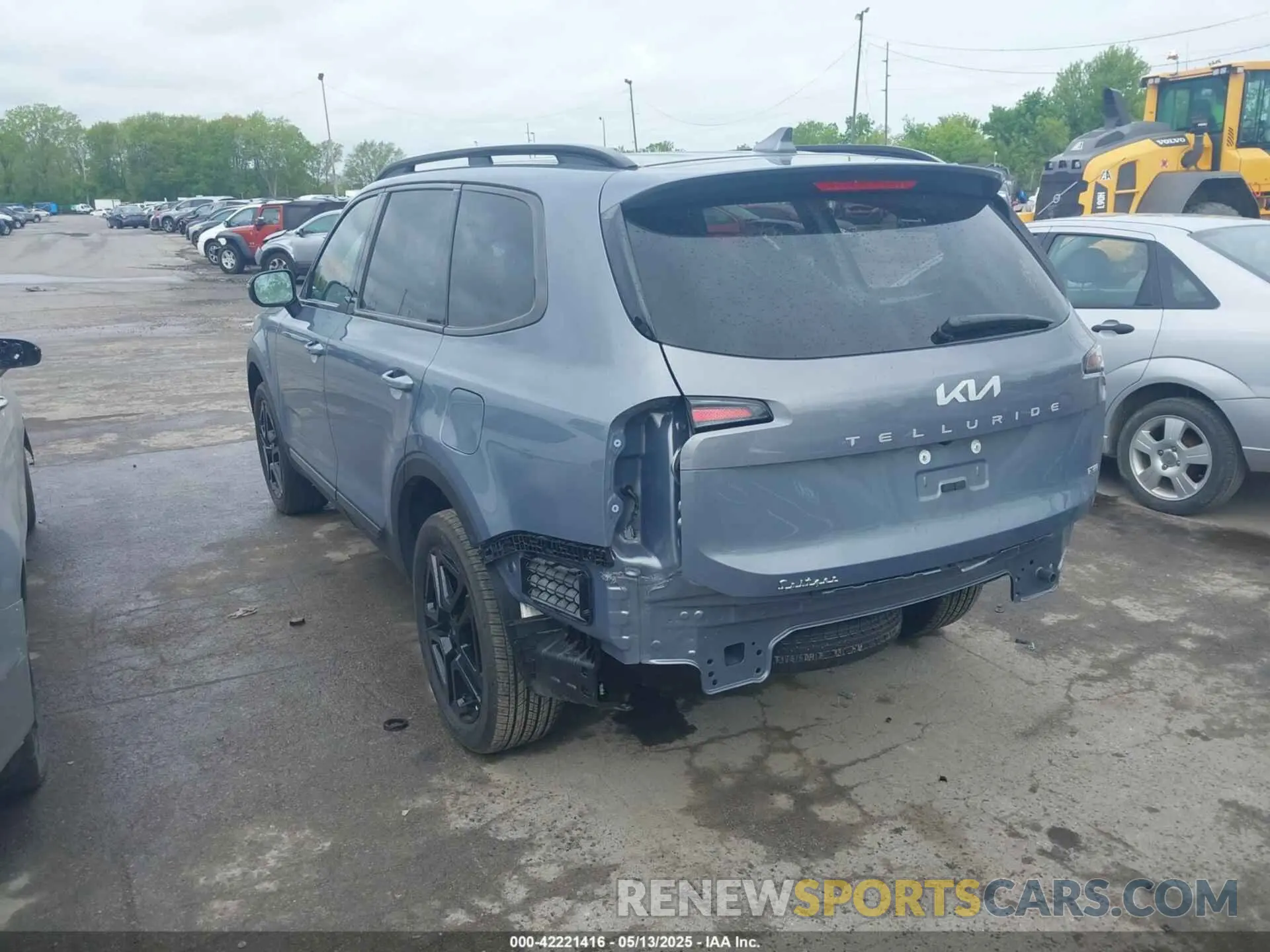 3 fotografías del automóvil dañado 5XYP3DGC7RG542510 KIA TELLURIDE 2024