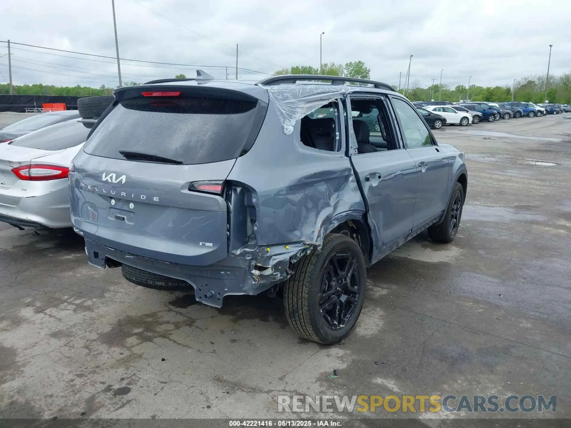 4 fotografías del automóvil dañado 5XYP3DGC7RG542510 KIA TELLURIDE 2024