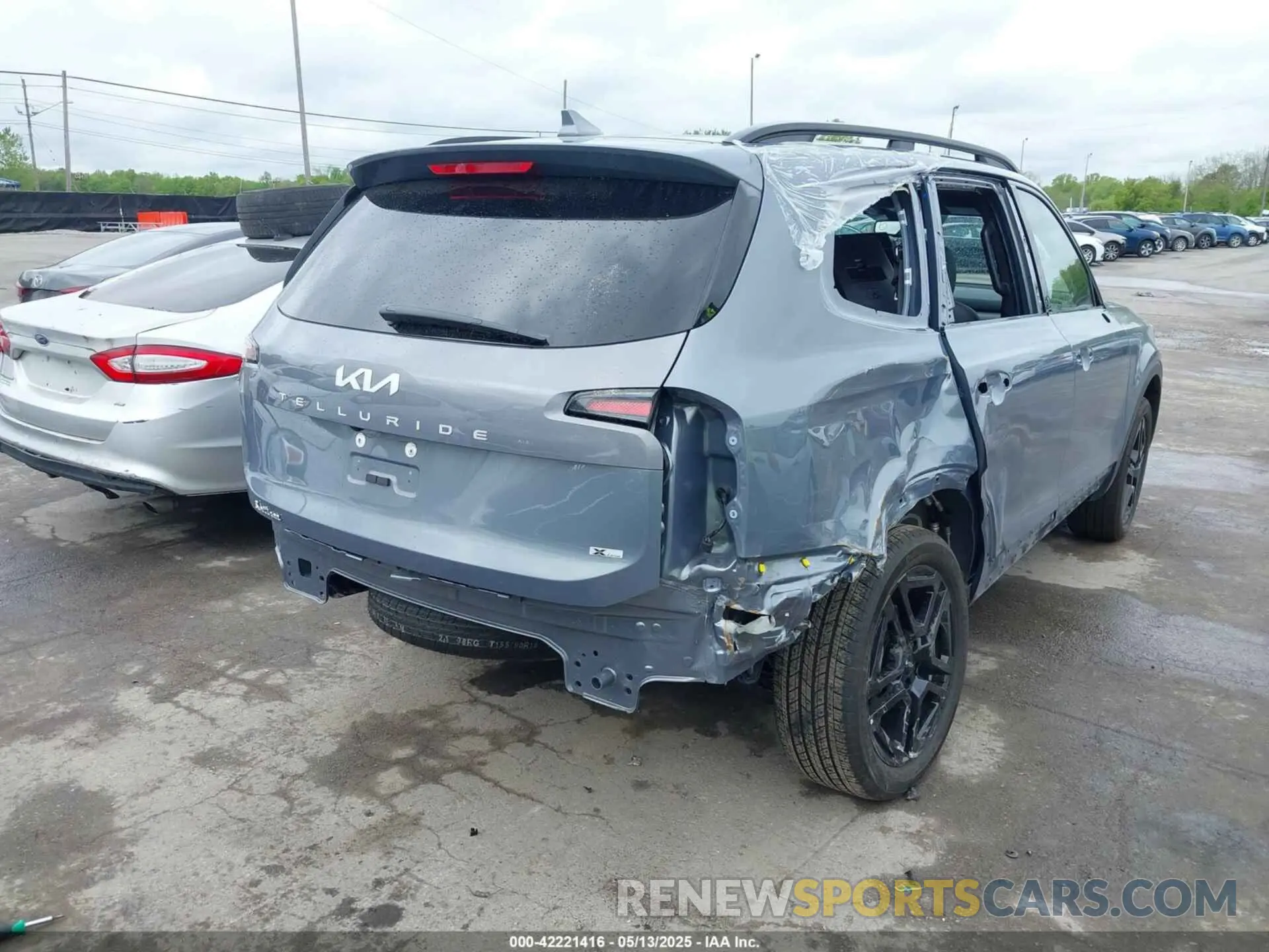 6 fotografías del automóvil dañado 5XYP3DGC7RG542510 KIA TELLURIDE 2024