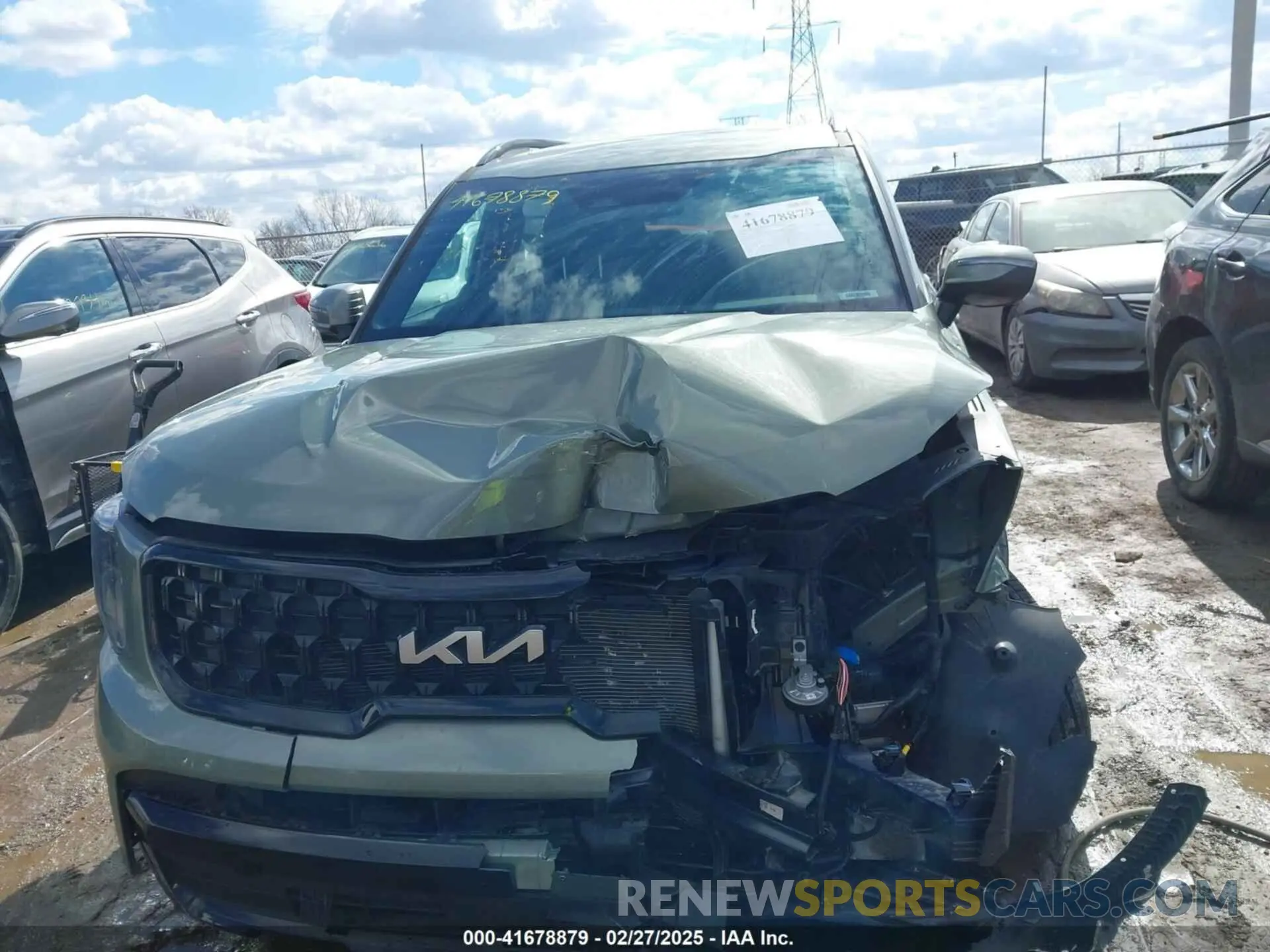13 fotografías del automóvil dañado 5XYP3DGC9RG468071 KIA TELLURIDE 2024