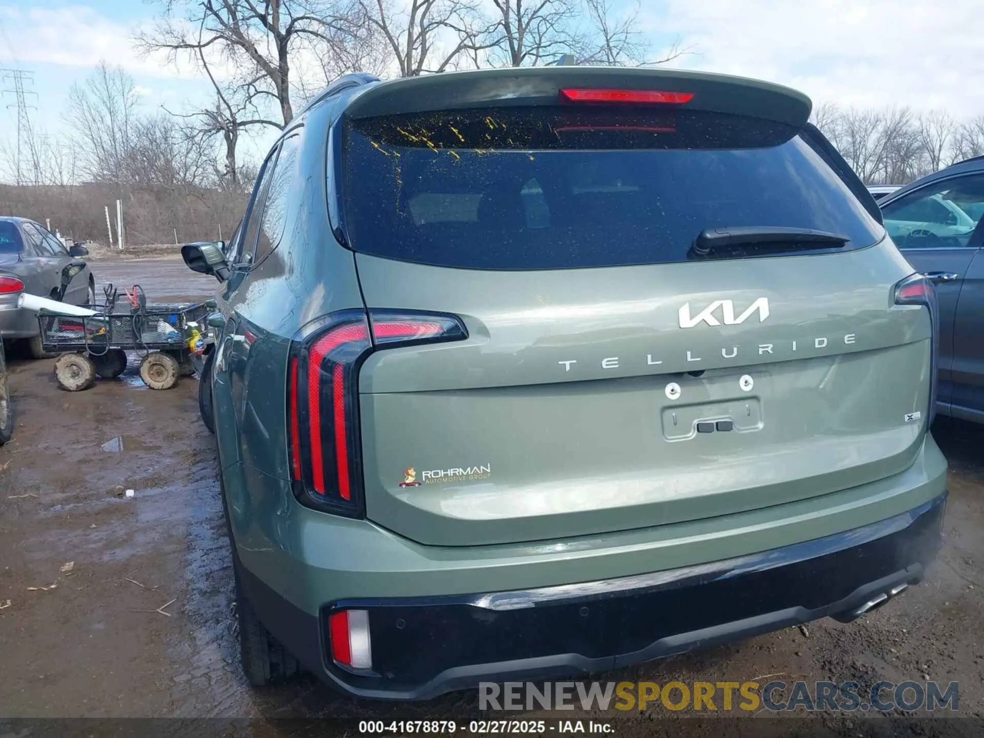 3 fotografías del automóvil dañado 5XYP3DGC9RG468071 KIA TELLURIDE 2024
