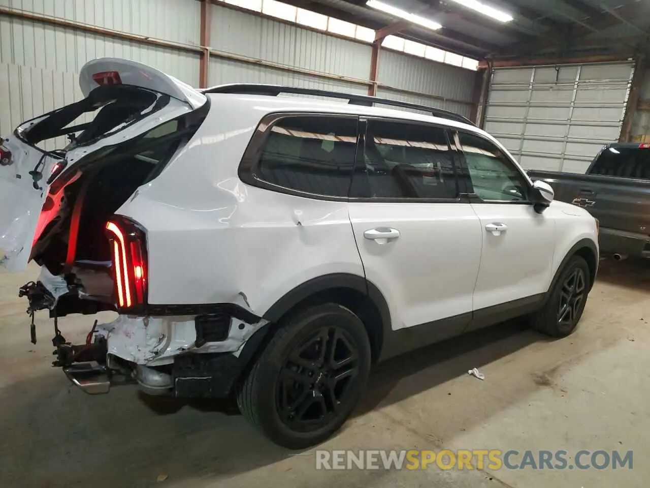 3 fotografías del automóvil dañado 5XYP3DGCXRG521053 KIA TELLURIDE 2024