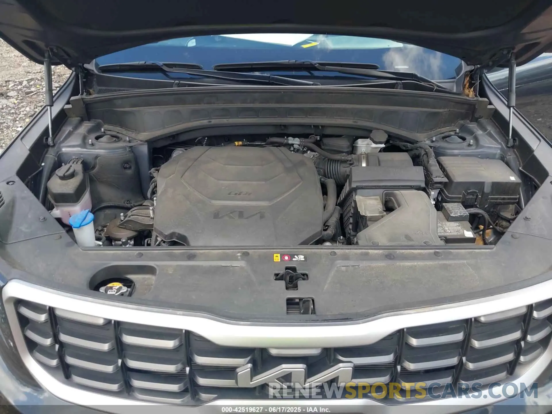 10 fotografías del automóvil dañado 5XYP54GC7RG440909 KIA TELLURIDE 2024