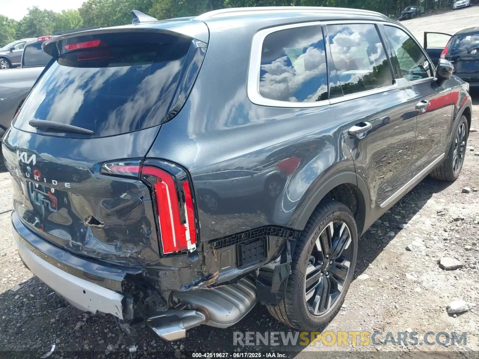 6 fotografías del automóvil dañado 5XYP54GC7RG440909 KIA TELLURIDE 2024