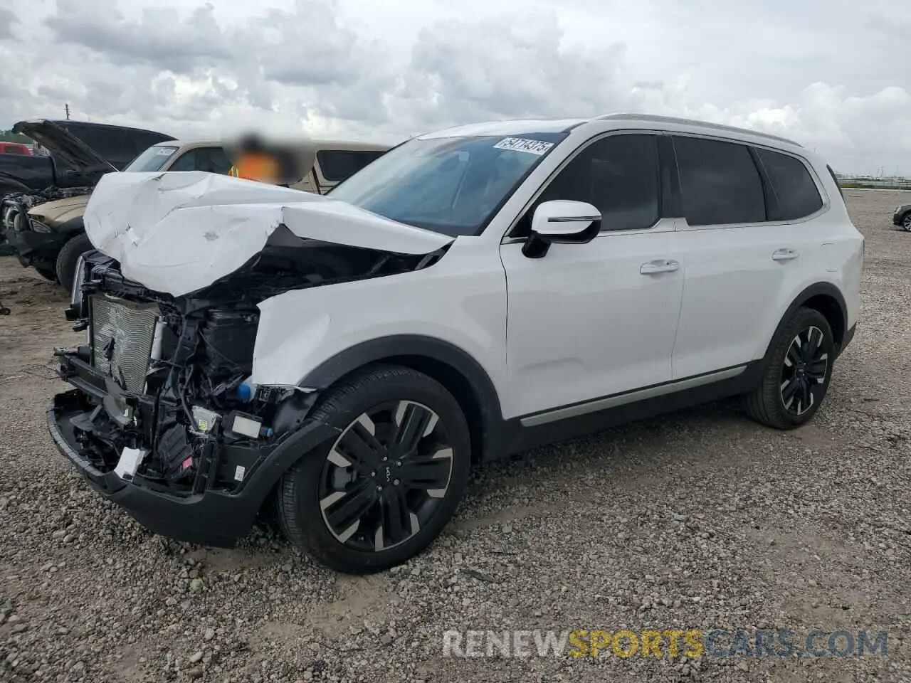 1 fotografías del automóvil dañado 5XYP54GC8RG494042 KIA TELLURIDE 2024