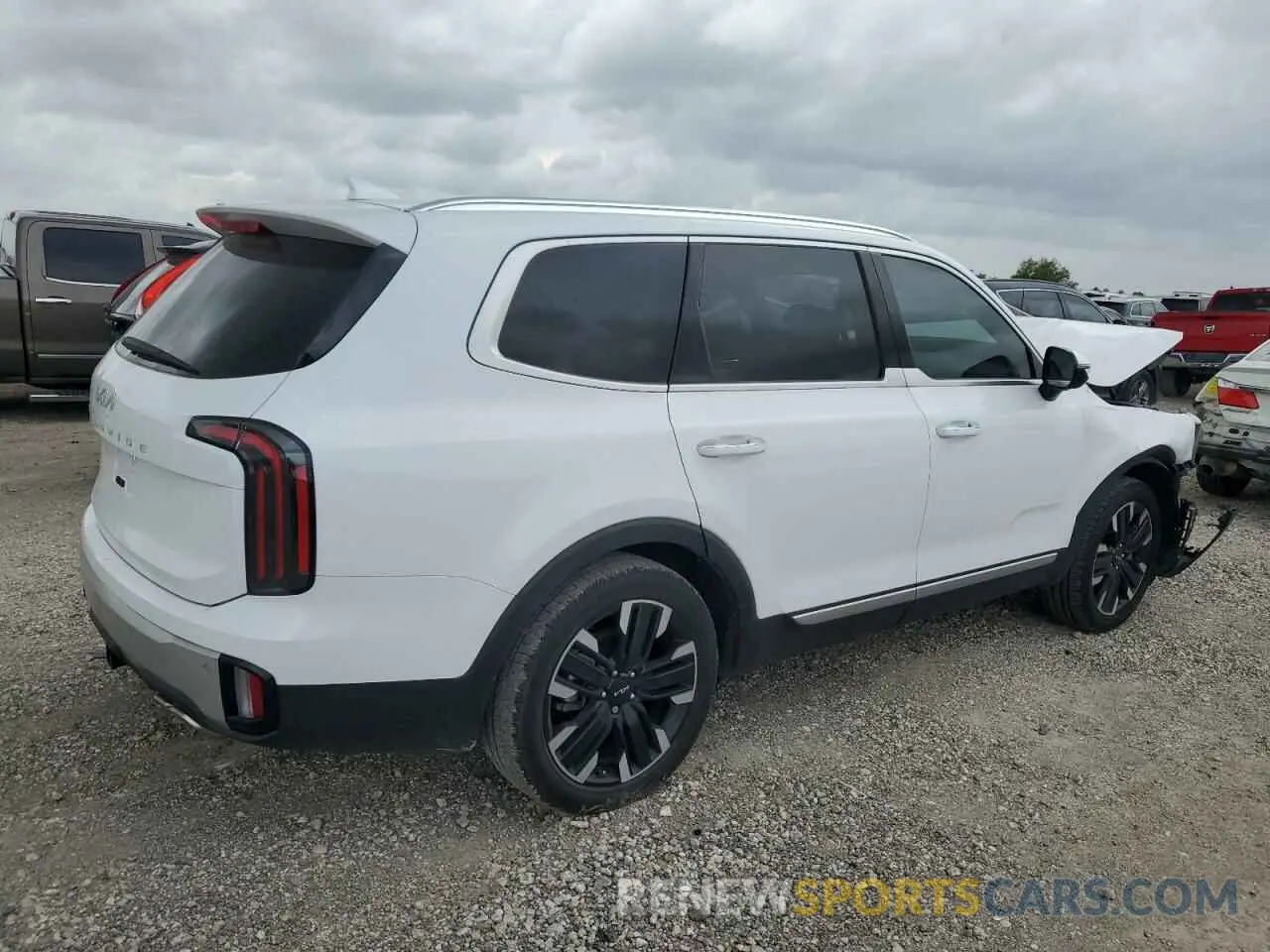 3 fotografías del automóvil dañado 5XYP54GC8RG494042 KIA TELLURIDE 2024