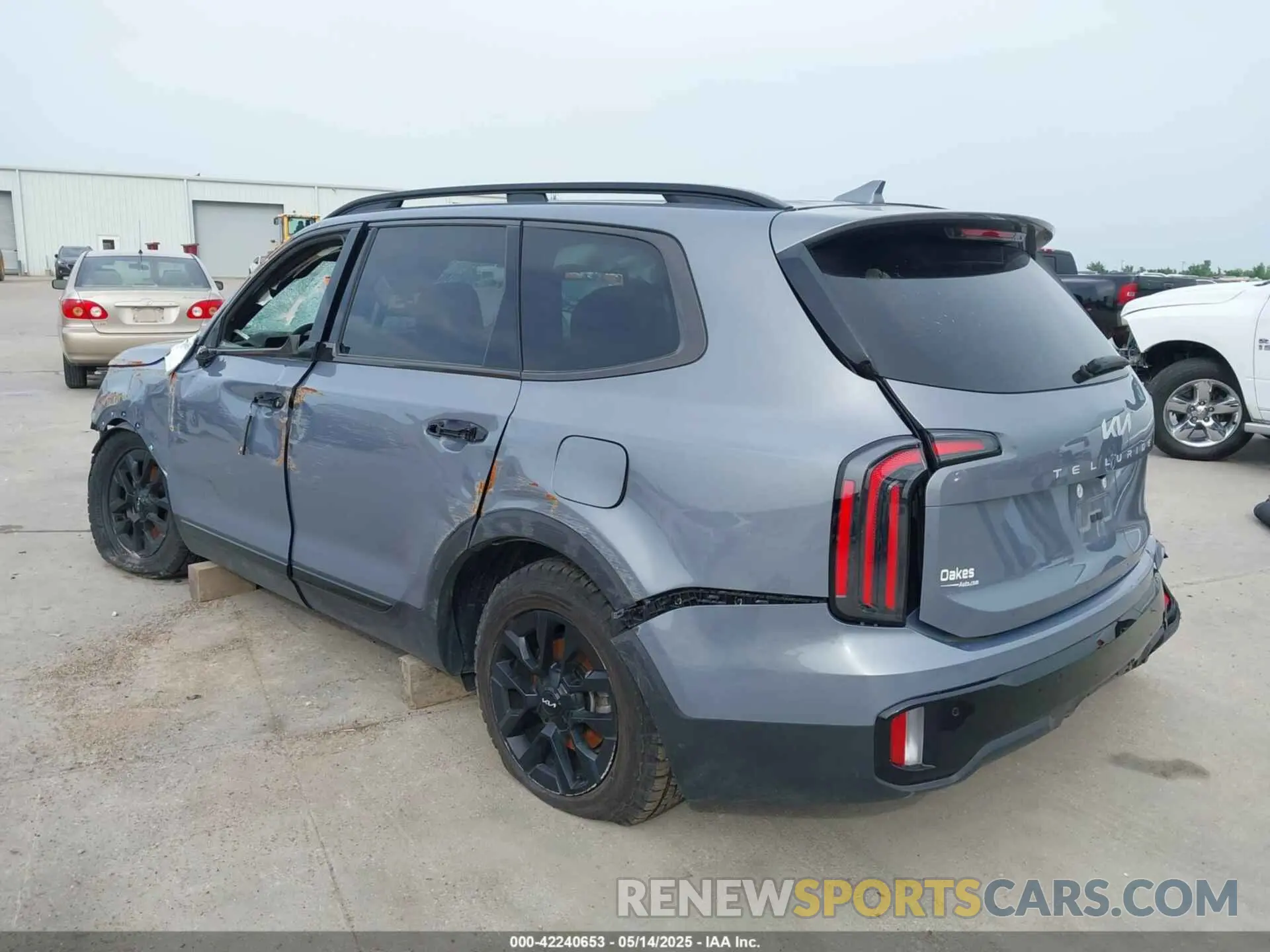 3 fotografías del automóvil dañado 5XYP5DGC0RG469829 KIA TELLURIDE 2024