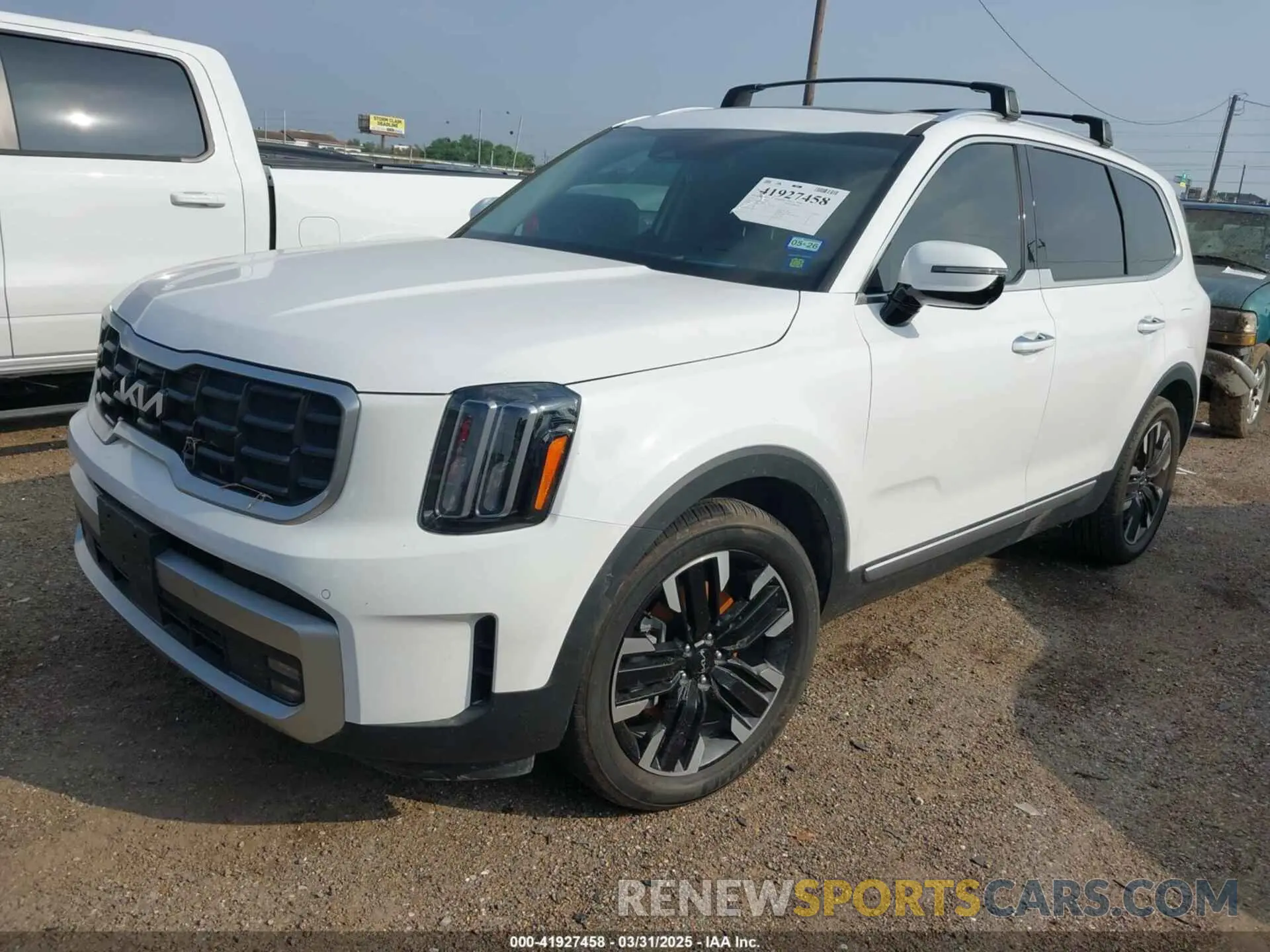 2 fotografías del automóvil dañado 5XYP5DGC0RG511416 KIA TELLURIDE 2024