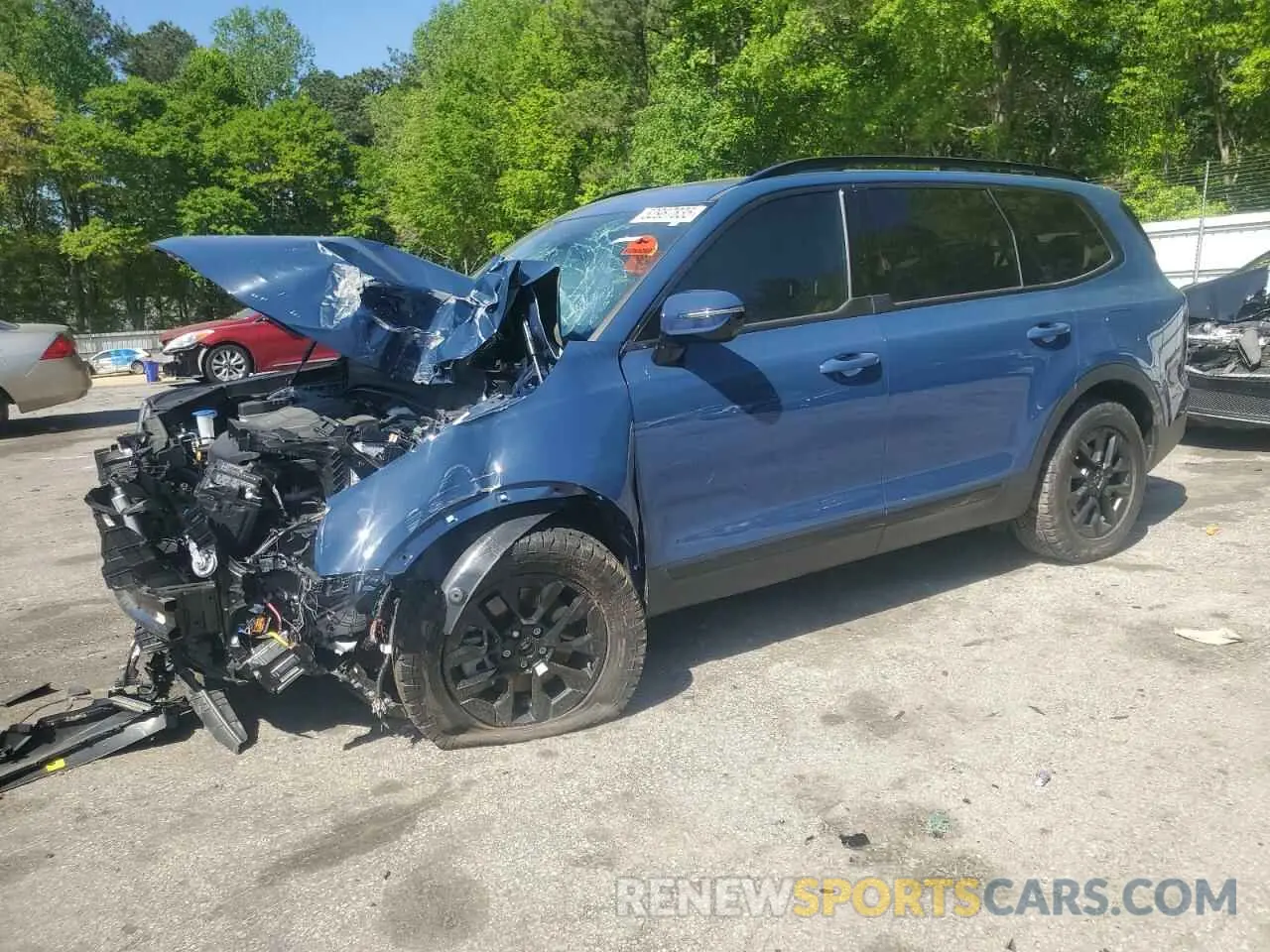 1 fotografías del automóvil dañado 5XYP5DGC1RG439447 KIA TELLURIDE 2024