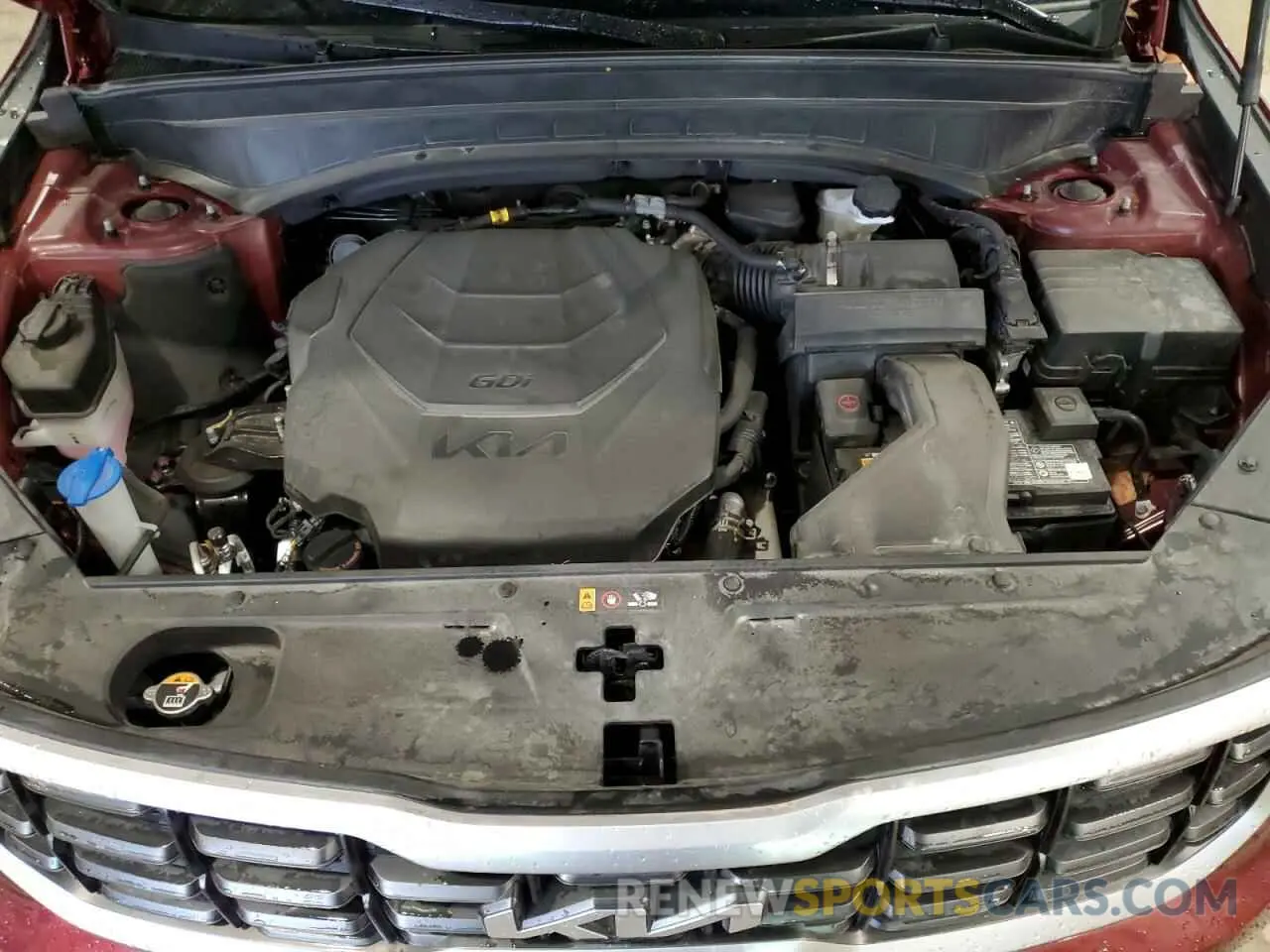 12 fotografías del automóvil dañado 5XYP5DGC1RG480127 KIA TELLURIDE 2024