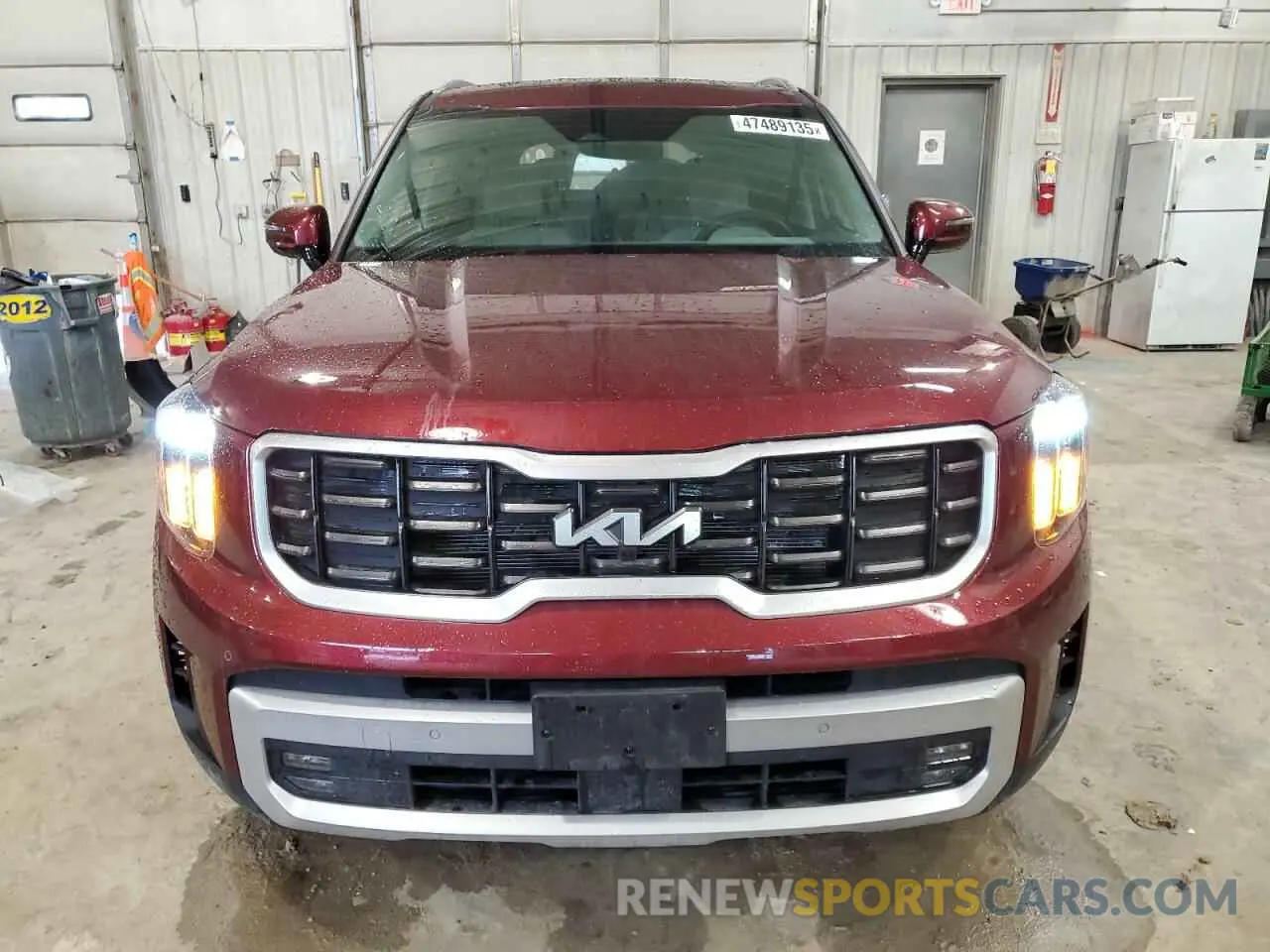 5 fotografías del automóvil dañado 5XYP5DGC1RG480127 KIA TELLURIDE 2024