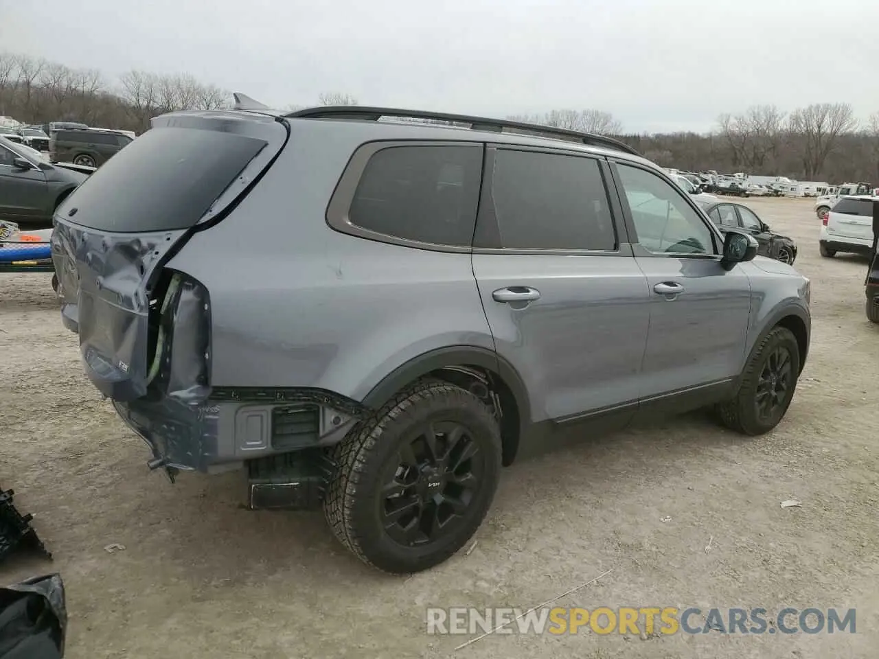 3 fotografías del automóvil dañado 5XYP5DGC1RG518830 KIA TELLURIDE 2024
