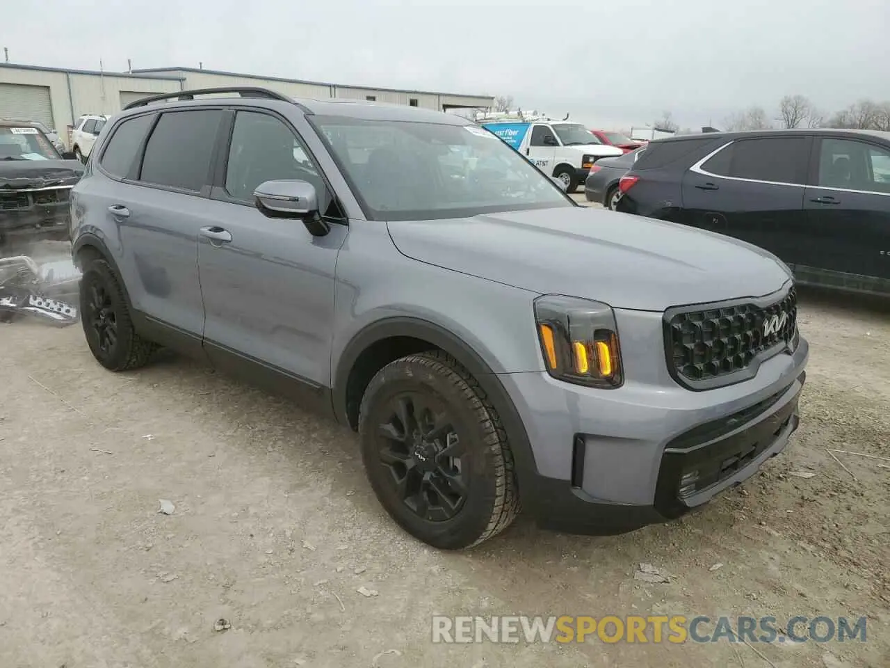 4 fotografías del automóvil dañado 5XYP5DGC1RG518830 KIA TELLURIDE 2024
