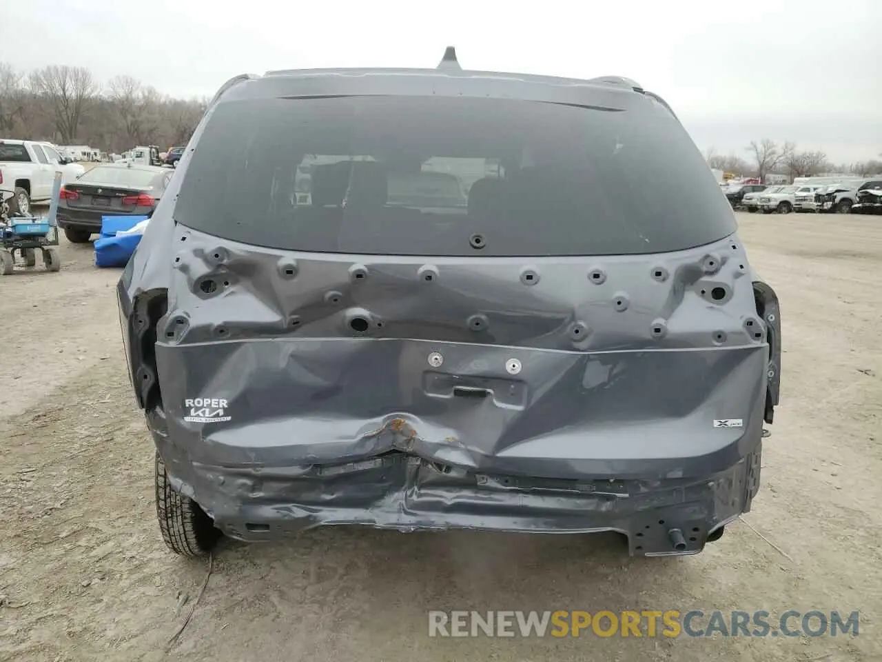 6 fotografías del automóvil dañado 5XYP5DGC1RG518830 KIA TELLURIDE 2024