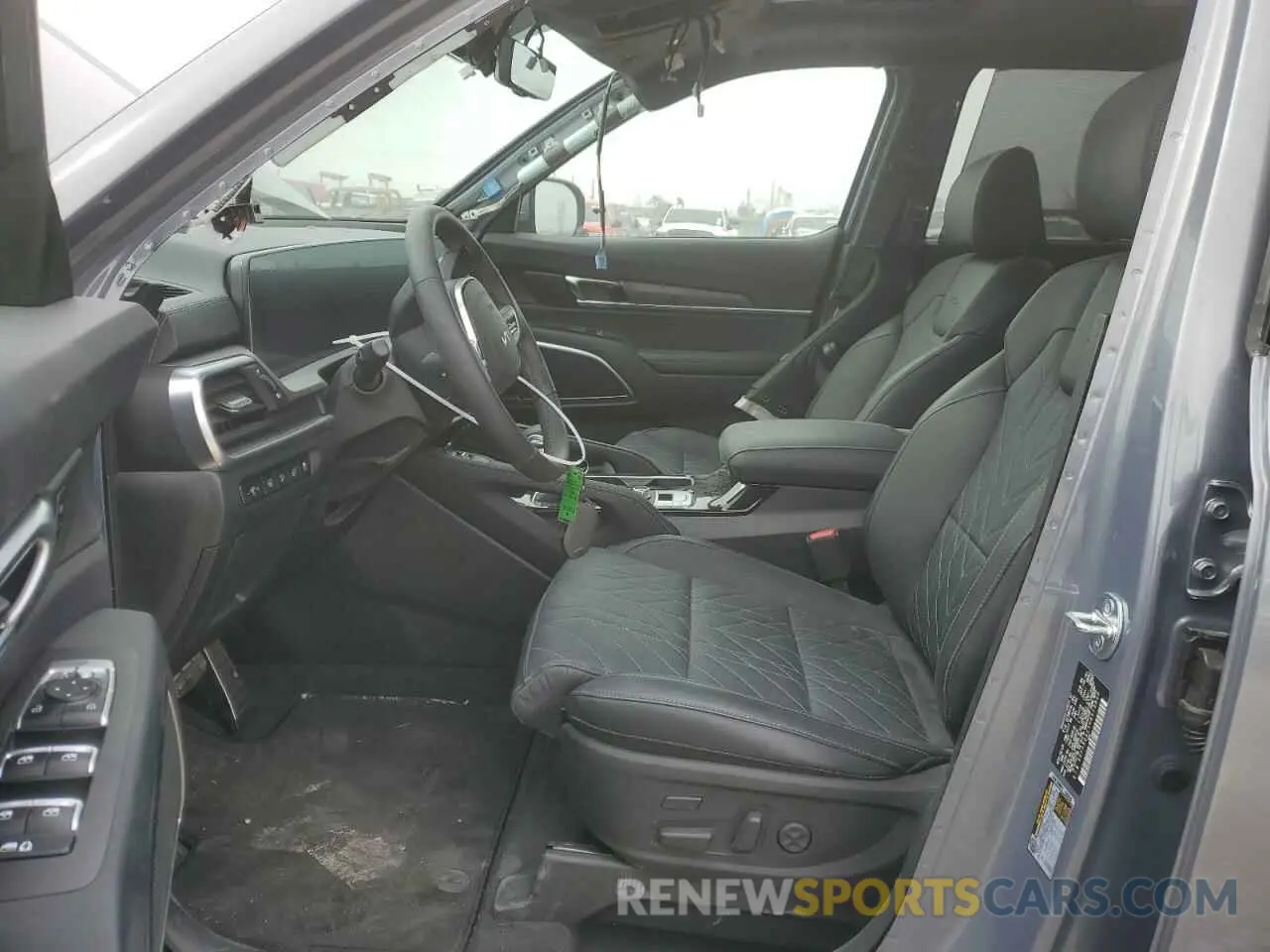 7 fotografías del automóvil dañado 5XYP5DGC1RG518830 KIA TELLURIDE 2024