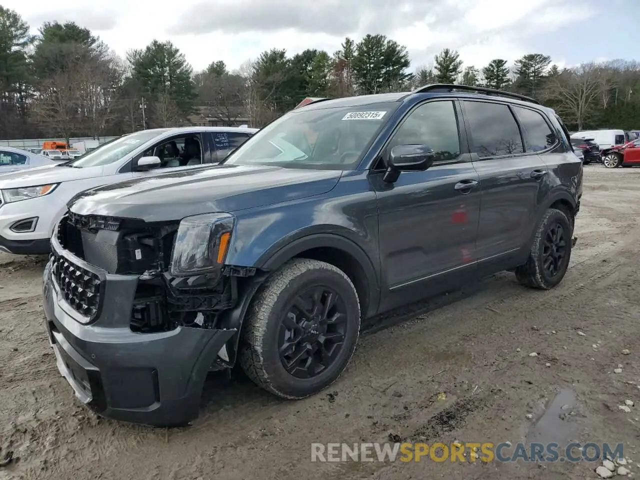 1 fotografías del automóvil dañado 5XYP5DGC1RG545512 KIA TELLURIDE 2024