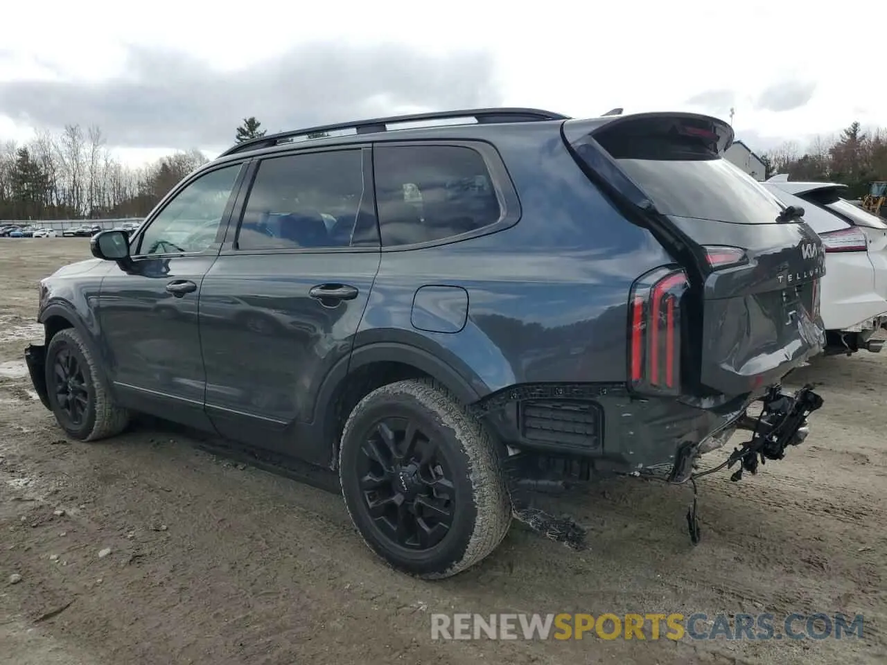 2 fotografías del automóvil dañado 5XYP5DGC1RG545512 KIA TELLURIDE 2024
