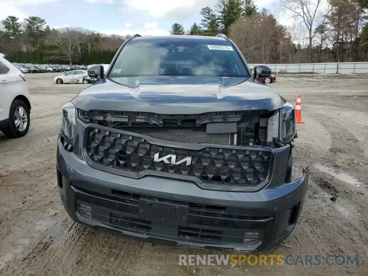 5 fotografías del automóvil dañado 5XYP5DGC1RG545512 KIA TELLURIDE 2024