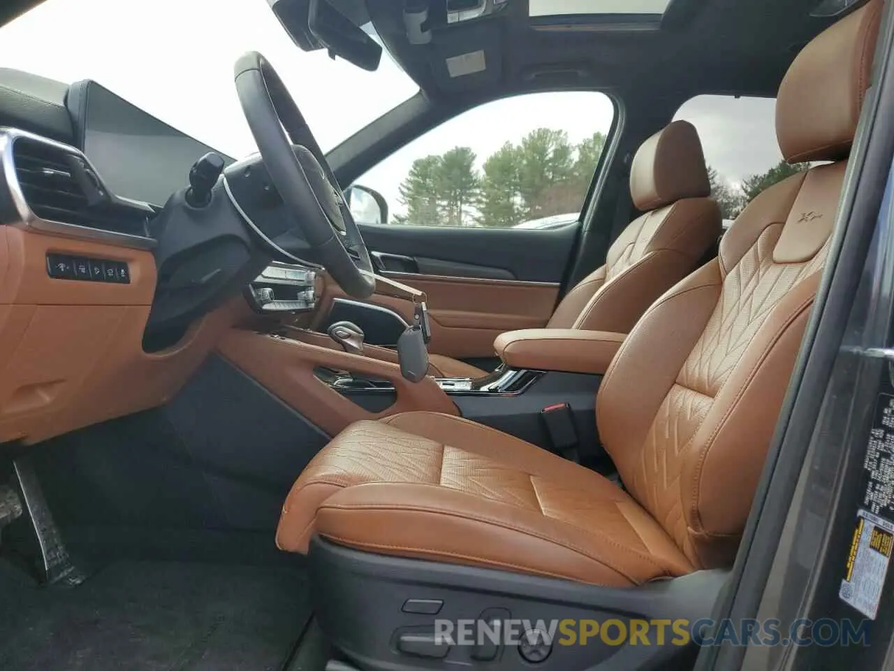 7 fotografías del automóvil dañado 5XYP5DGC1RG545512 KIA TELLURIDE 2024