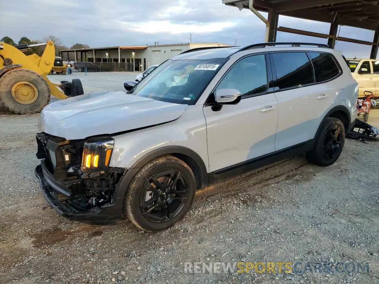 1 fotografías del automóvil dañado 5XYP5DGC1RG552606 KIA TELLURIDE 2024