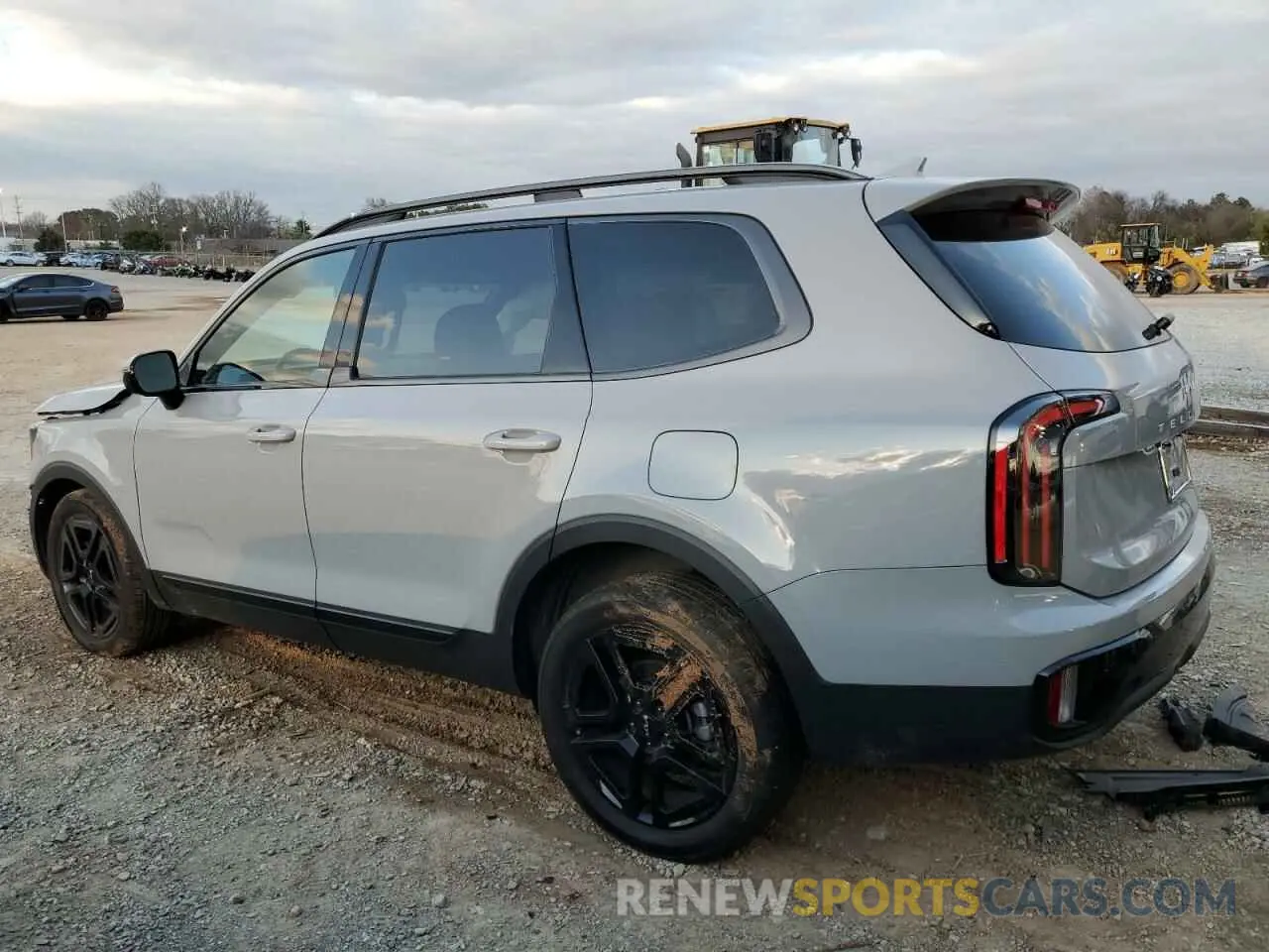 2 fotografías del automóvil dañado 5XYP5DGC1RG552606 KIA TELLURIDE 2024