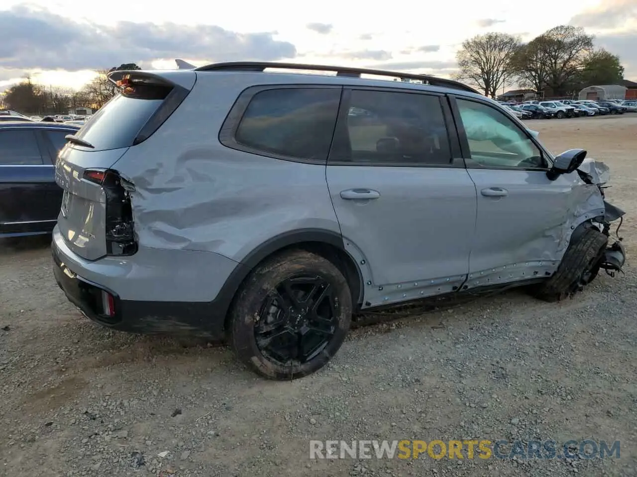 3 fotografías del automóvil dañado 5XYP5DGC1RG552606 KIA TELLURIDE 2024