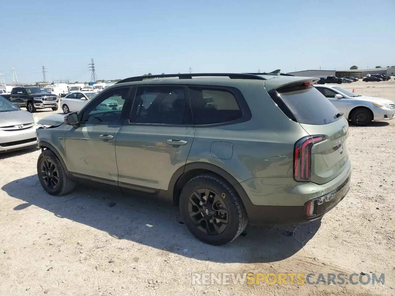 2 fotografías del automóvil dañado 5XYP5DGC2RG441689 KIA TELLURIDE 2024