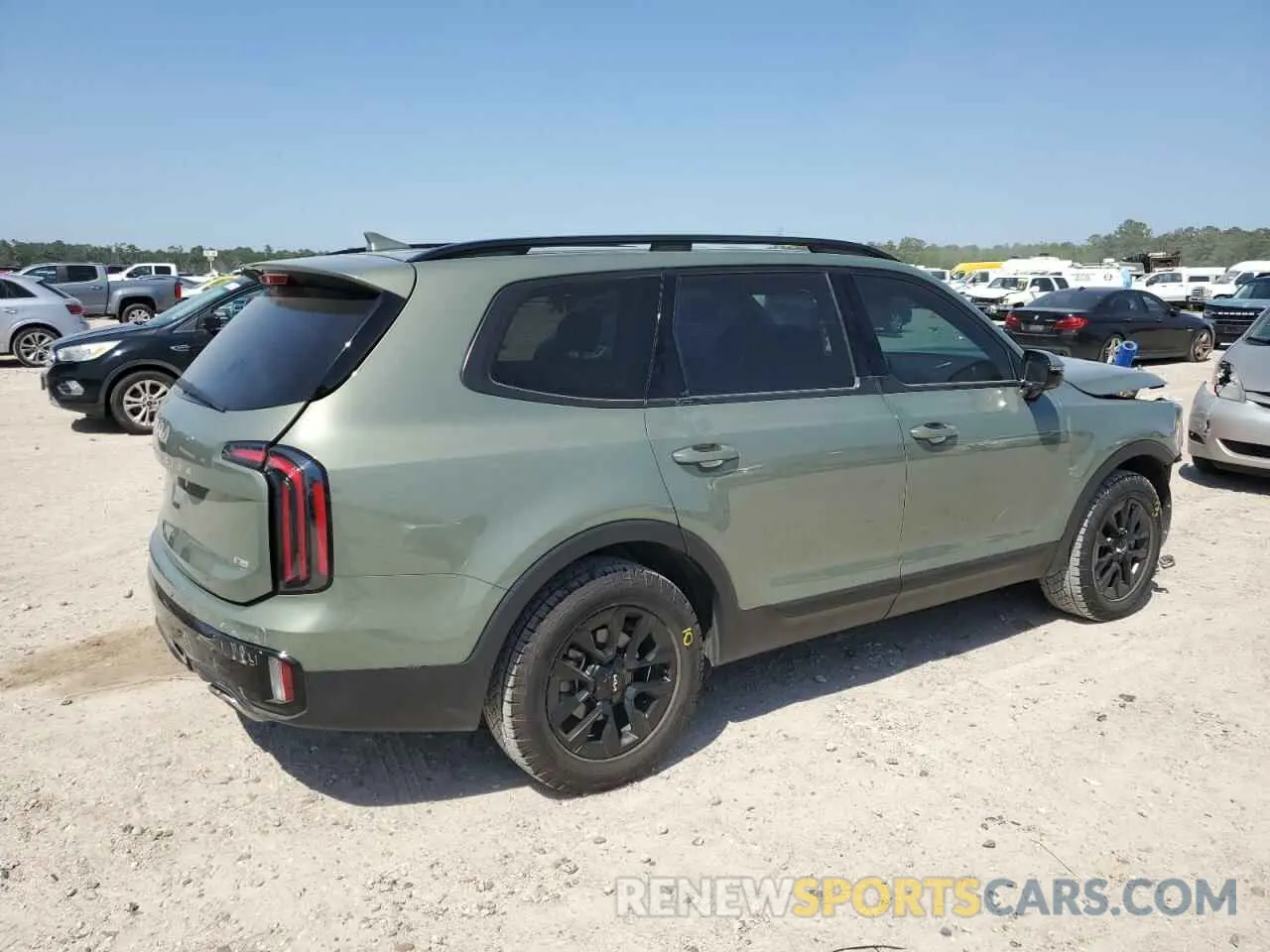 3 fotografías del automóvil dañado 5XYP5DGC2RG441689 KIA TELLURIDE 2024