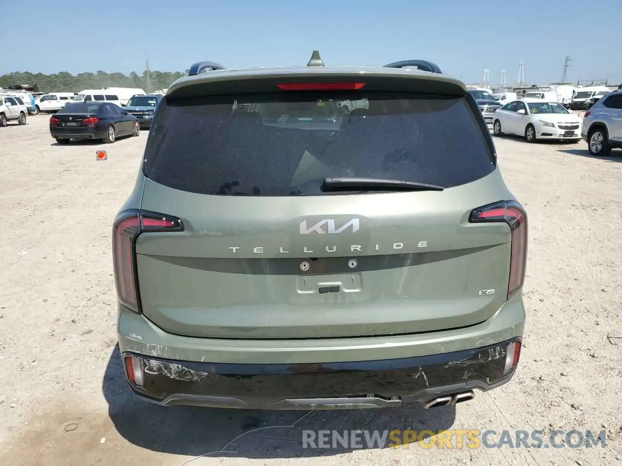 6 fotografías del automóvil dañado 5XYP5DGC2RG441689 KIA TELLURIDE 2024