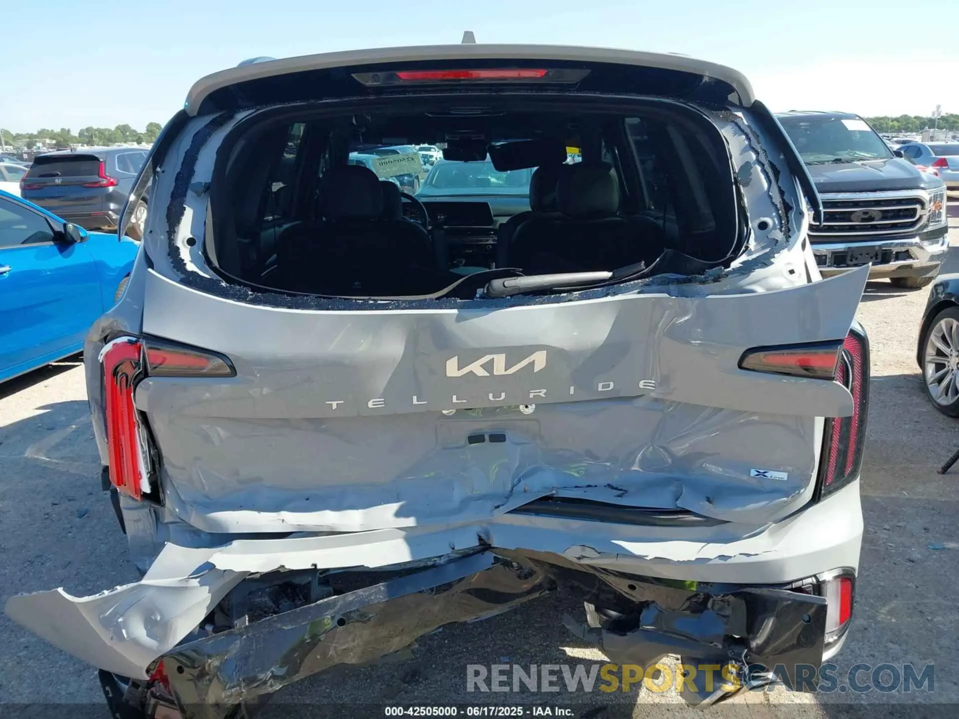 16 fotografías del automóvil dañado 5XYP5DGC2RG459836 KIA TELLURIDE 2024