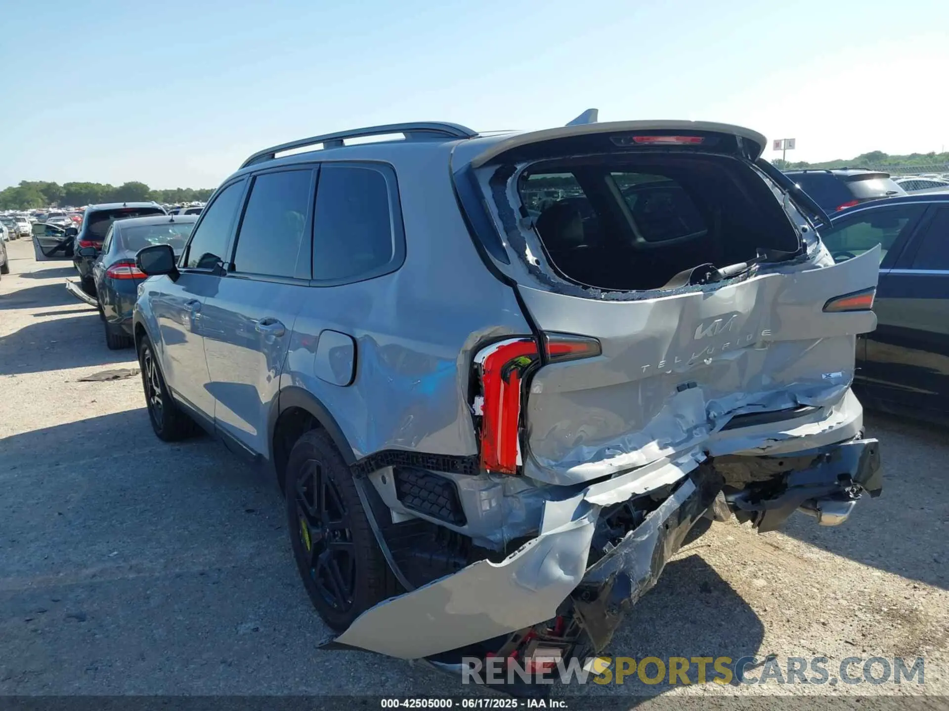 3 fotografías del automóvil dañado 5XYP5DGC2RG459836 KIA TELLURIDE 2024