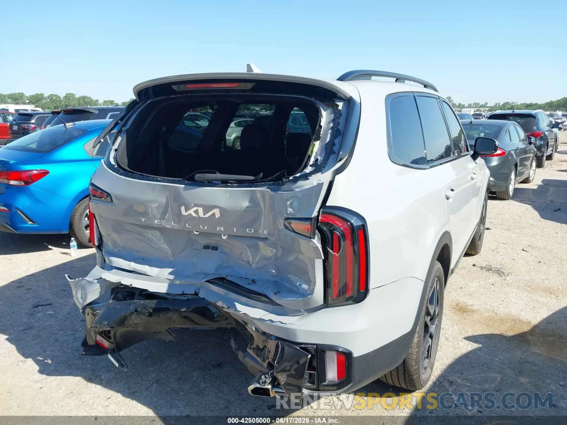 4 fotografías del automóvil dañado 5XYP5DGC2RG459836 KIA TELLURIDE 2024