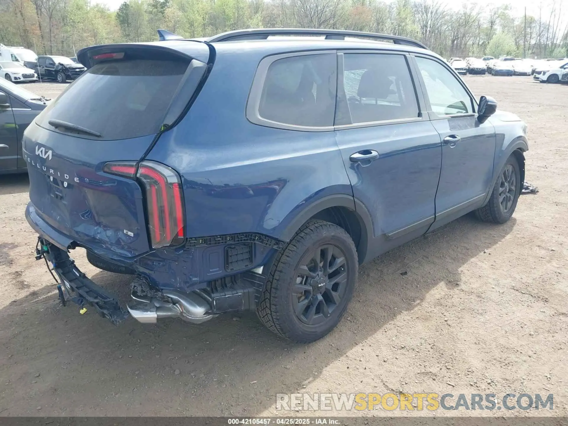 4 fotografías del automóvil dañado 5XYP5DGC2RG534888 KIA TELLURIDE 2024