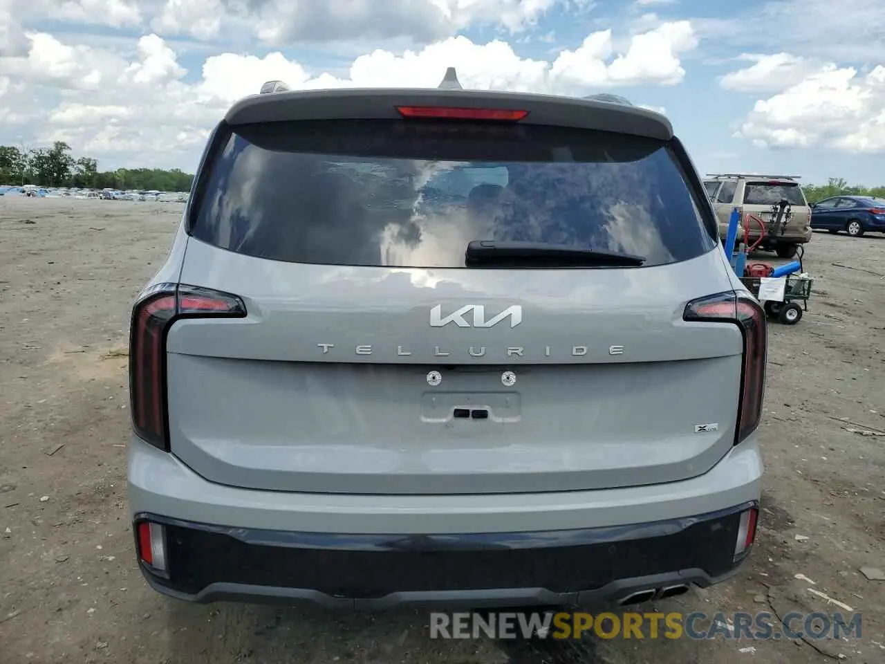 6 fotografías del automóvil dañado 5XYP5DGC3RG440826 KIA TELLURIDE 2024