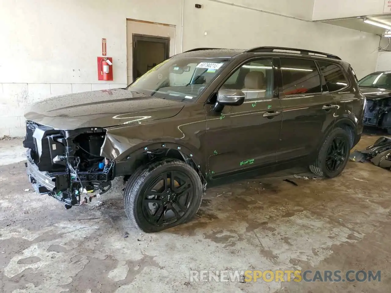 1 fotografías del automóvil dañado 5XYP5DGC4RG449552 KIA TELLURIDE 2024