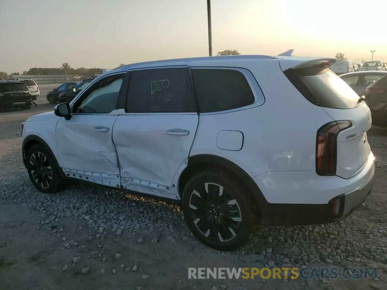 2 fotografías del automóvil dañado 5XYP5DGC4RG507868 KIA TELLURIDE 2024