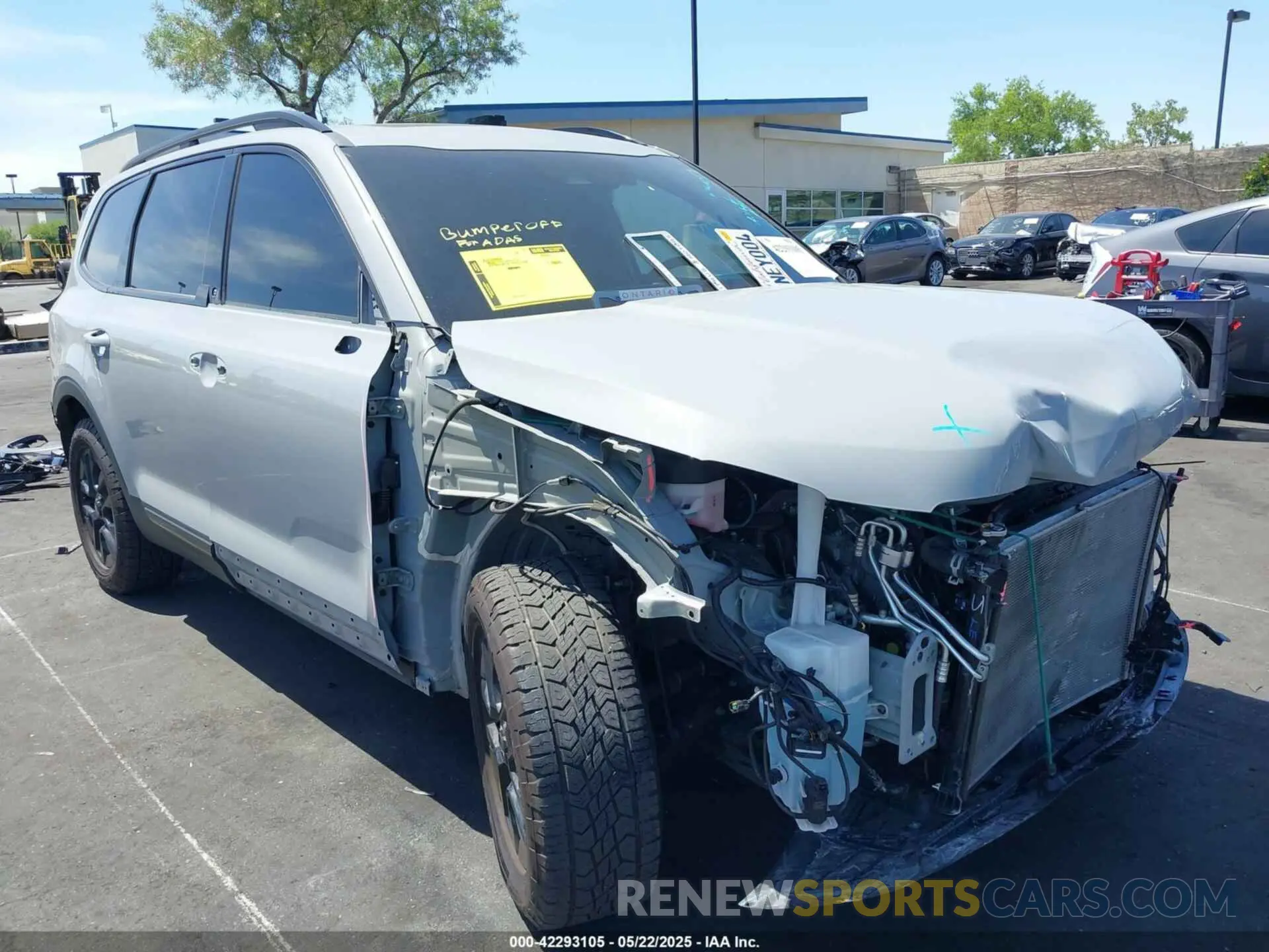 1 fotografías del automóvil dañado 5XYP5DGC4RG512391 KIA TELLURIDE 2024