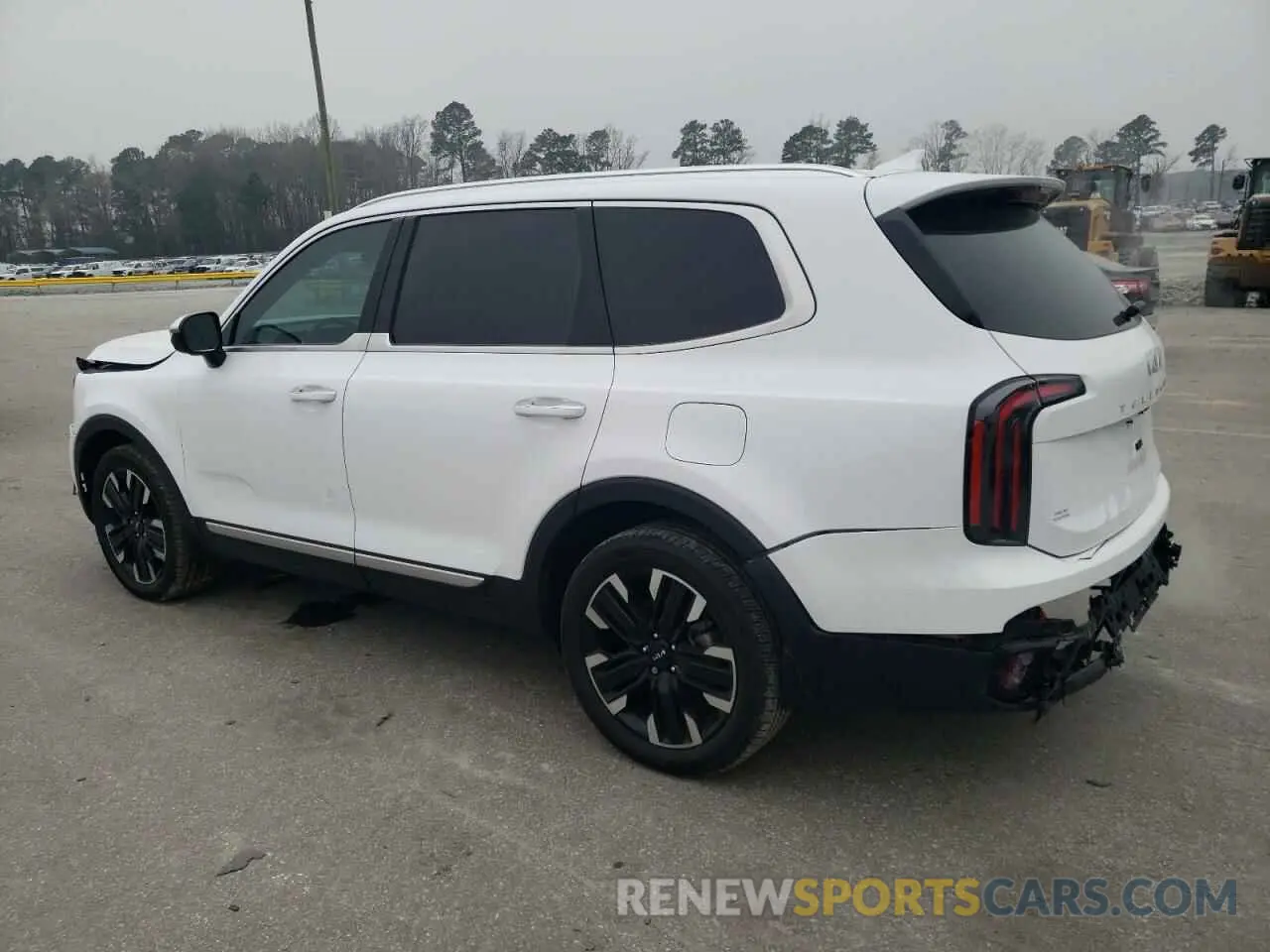 2 fotografías del automóvil dañado 5XYP5DGC4RG544175 KIA TELLURIDE 2024